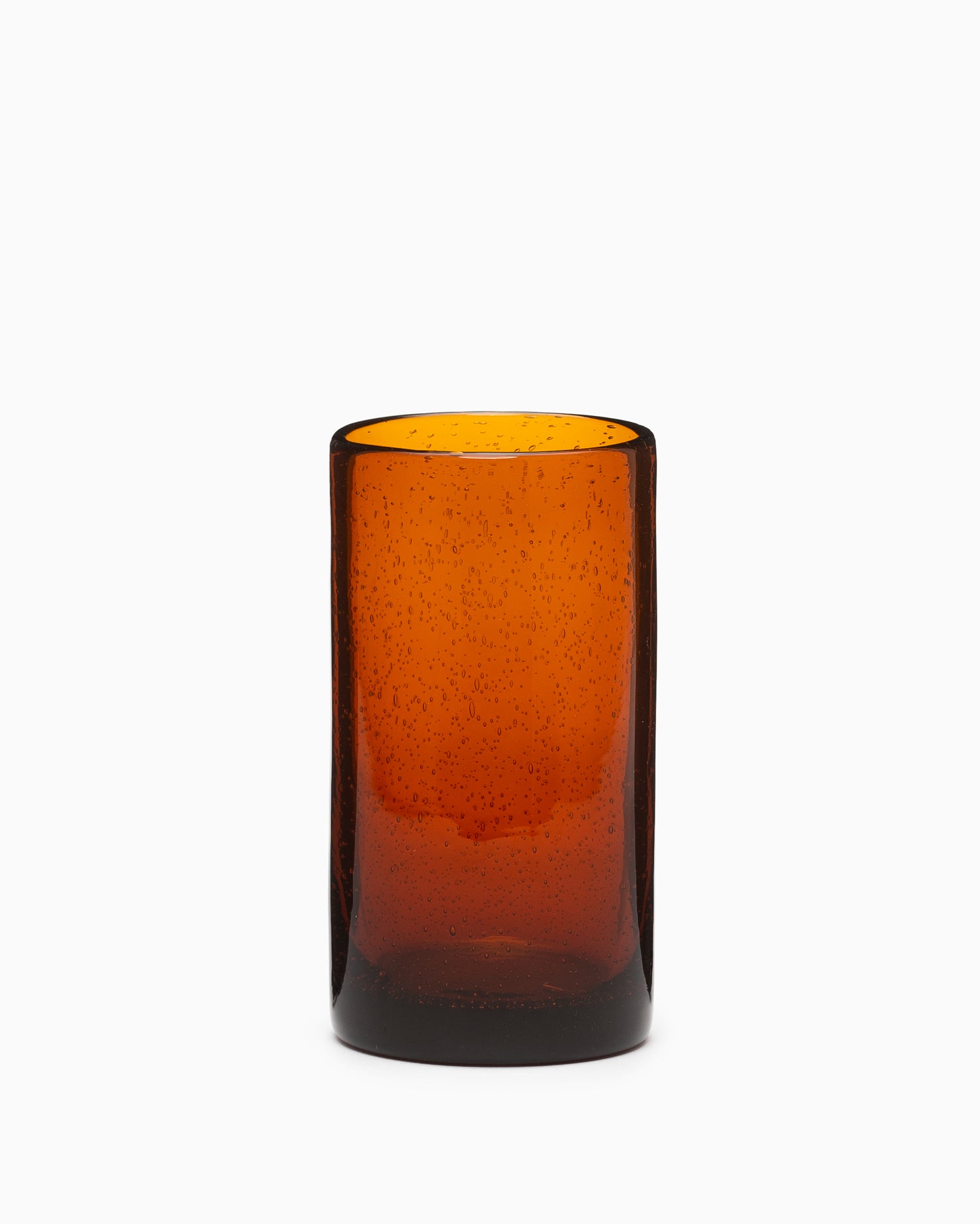 Oli Water Glass Tall - Amber