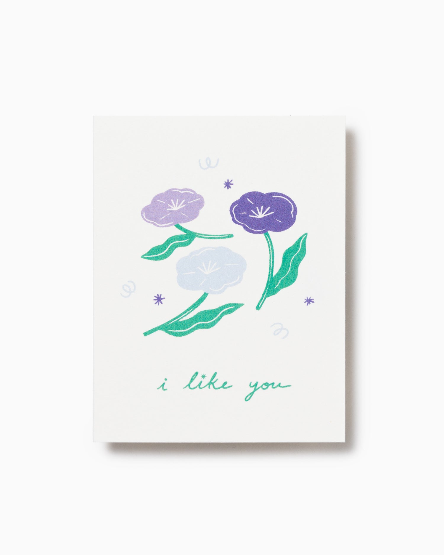 I Like You - Greeting Card
