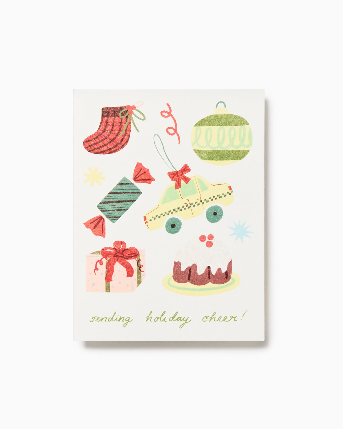 Sending Holiday Cheer! - Greeting Card