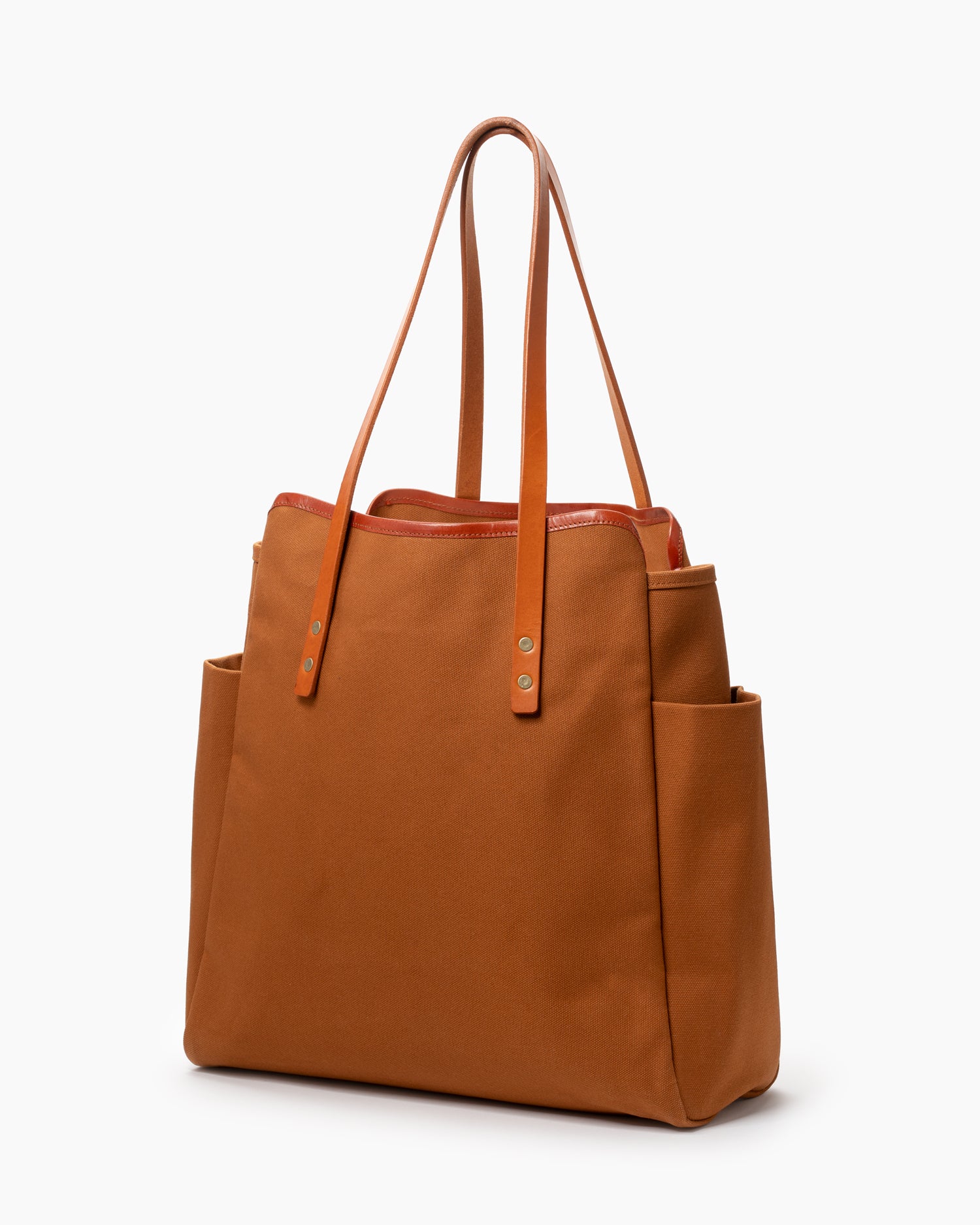 Shopper - Persimmon / Tan