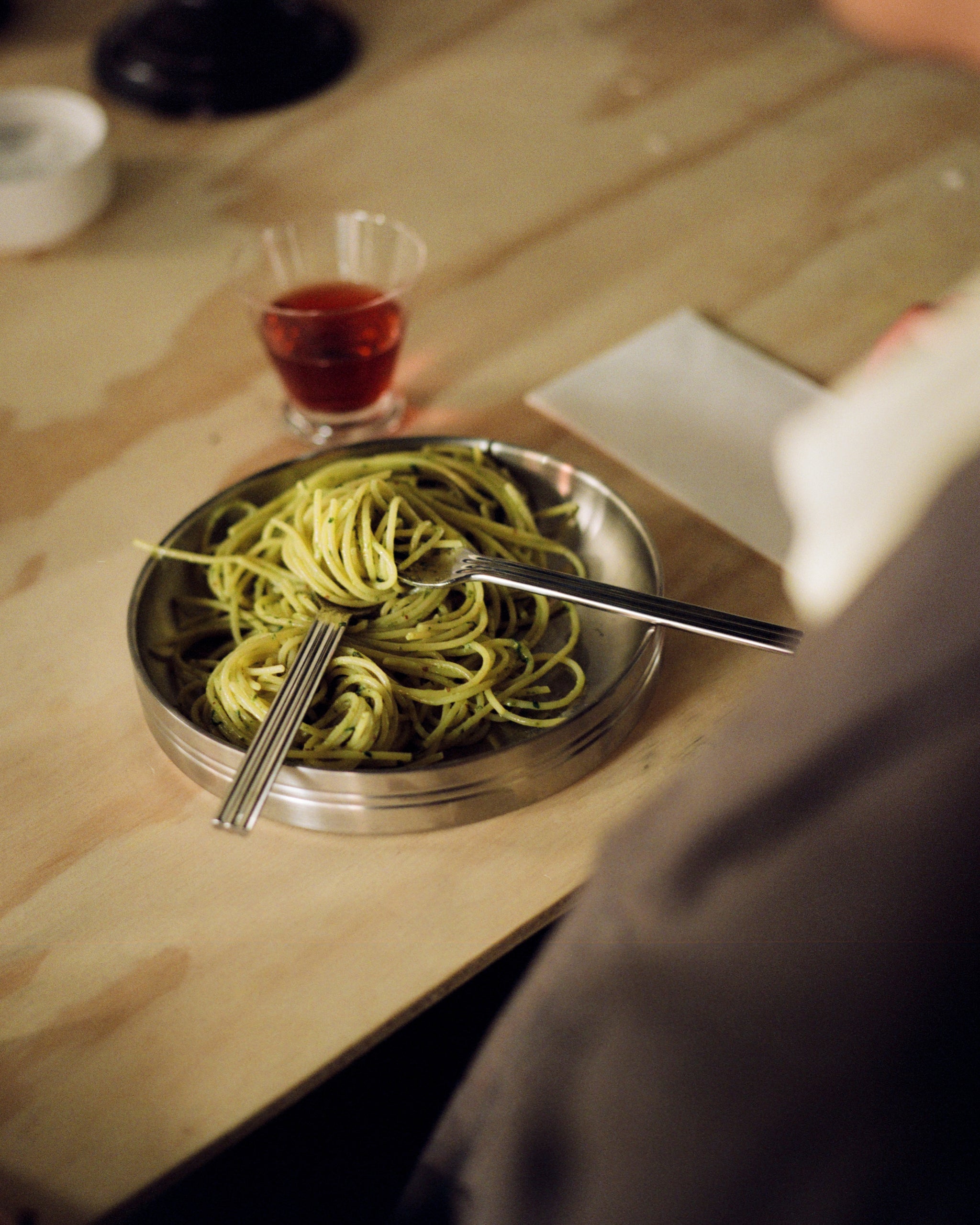 Stainless Steel Pasta Plate - Set of 2 - Service Projects