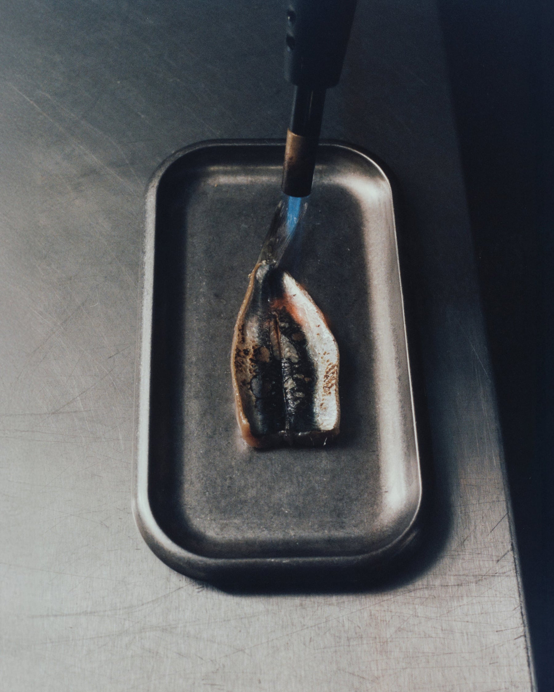 Small Steel Serving Tray - Stonewashed - Service Projects