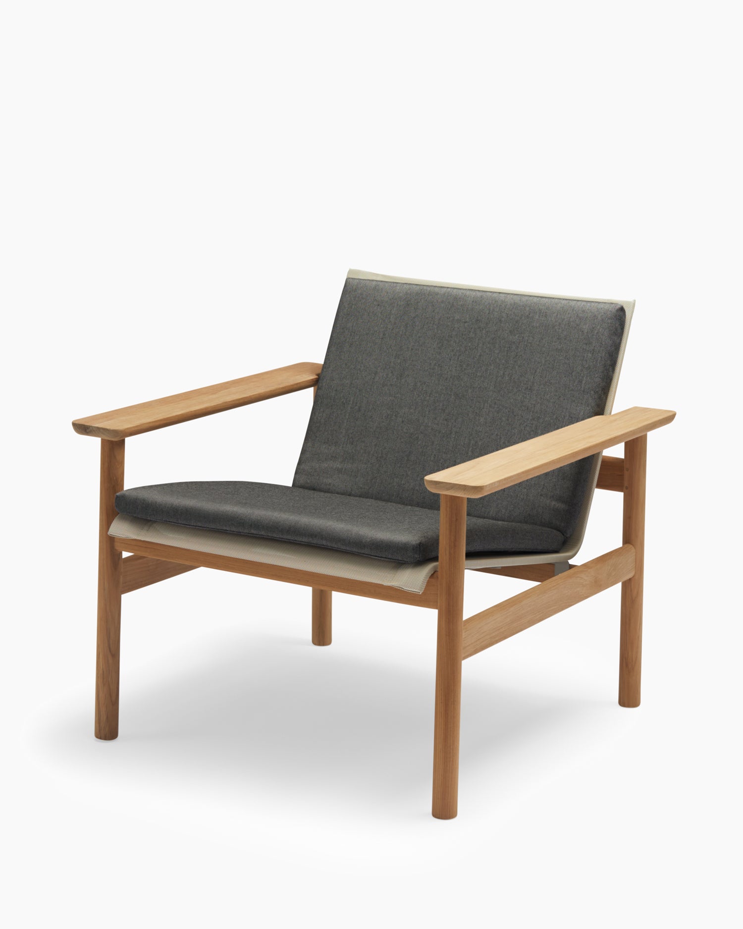 Pelagus Lounge Chair Cushion - Charcoal