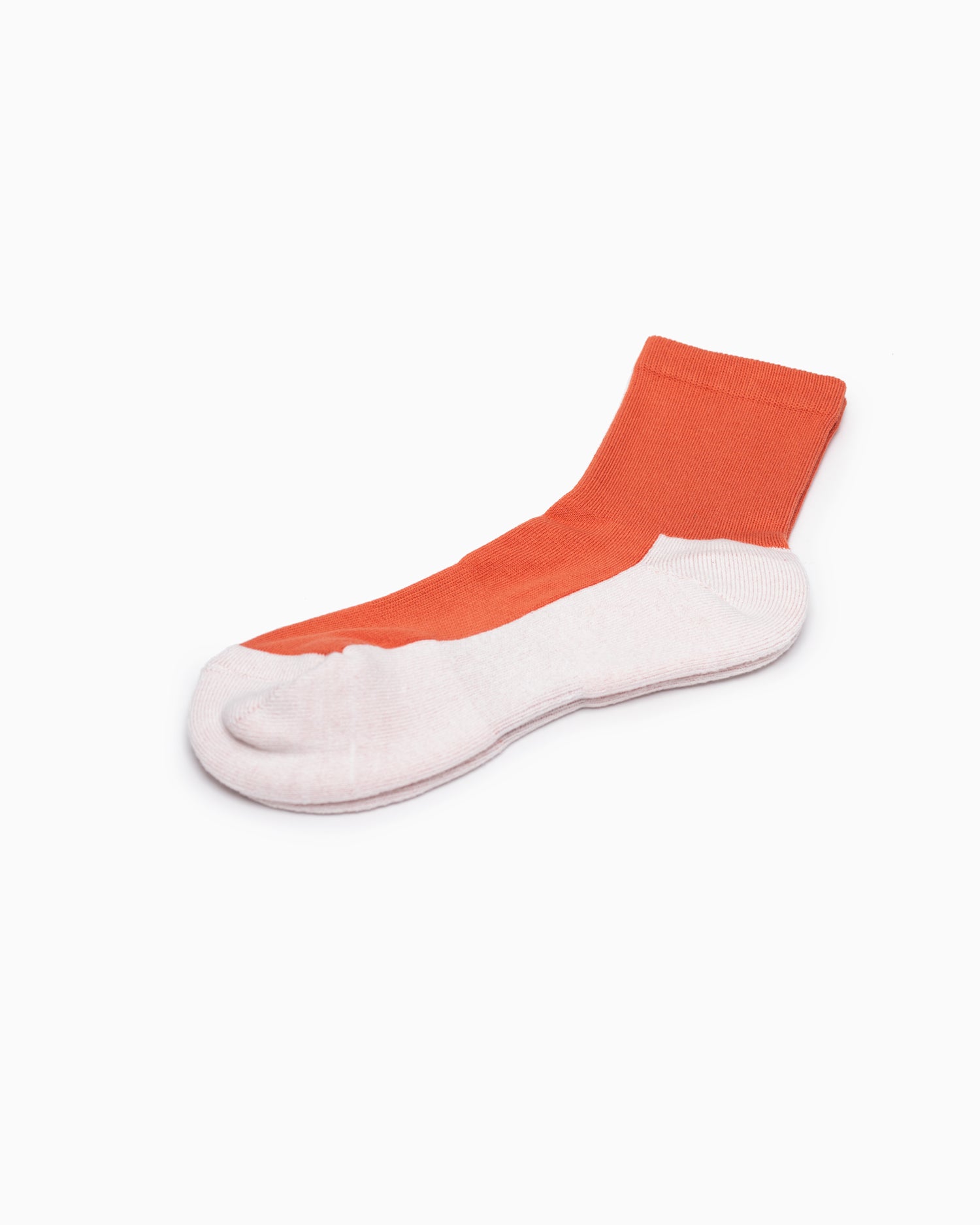 Cotton Cashmere Walk Socks - Apricot Orange