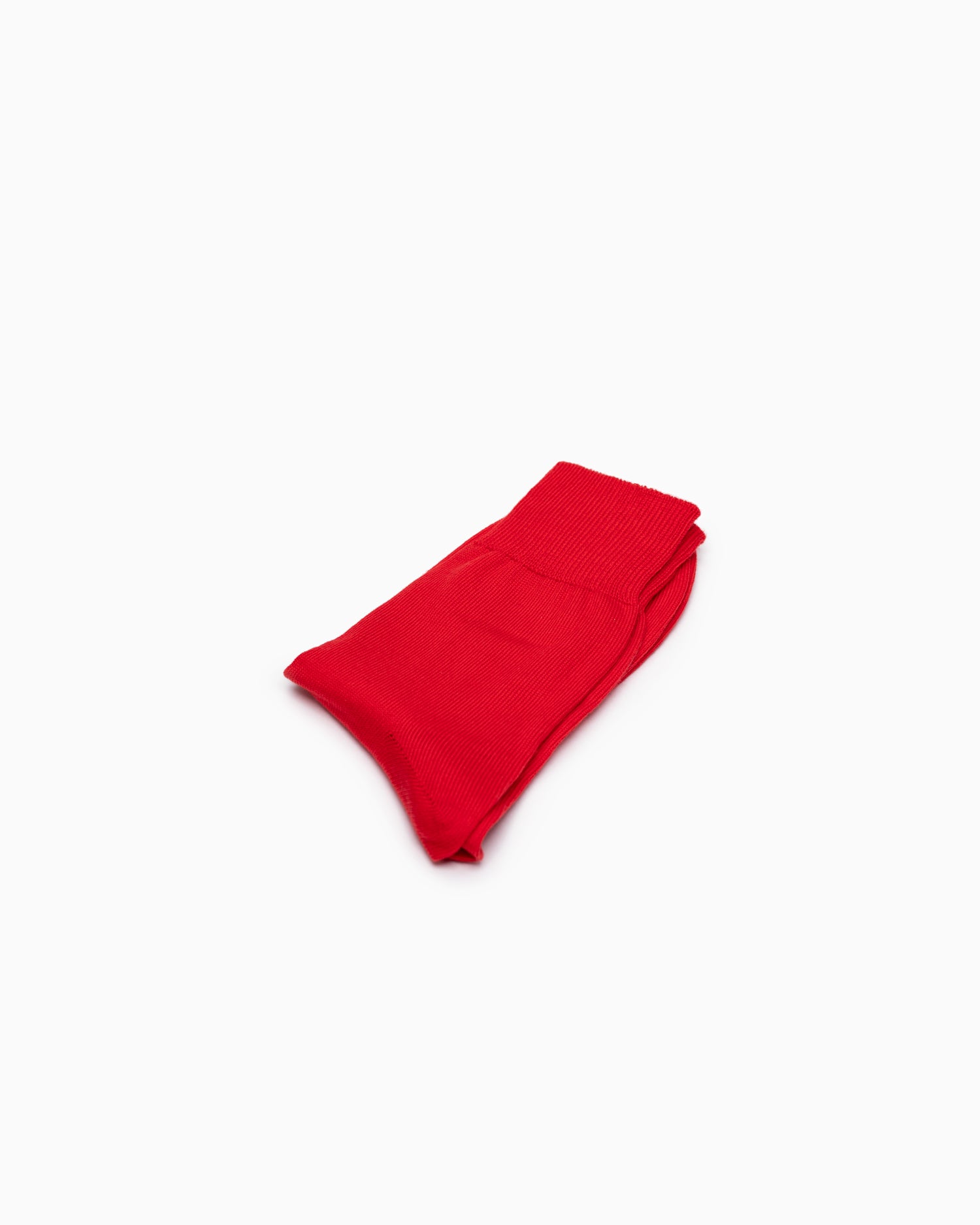 Egyptian Cotton Plain Socks - Red
