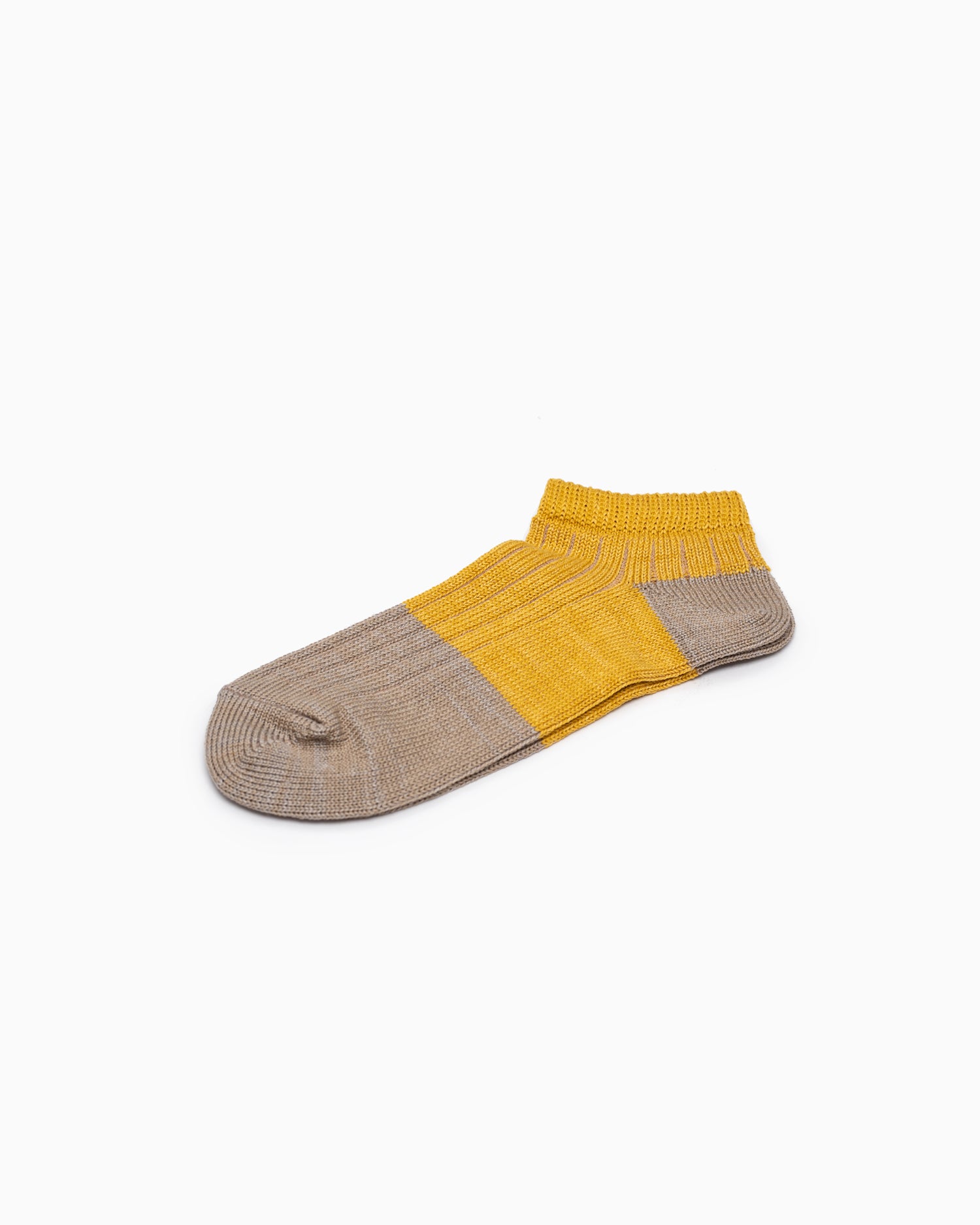 Linen Cotton Anklet - Yellow