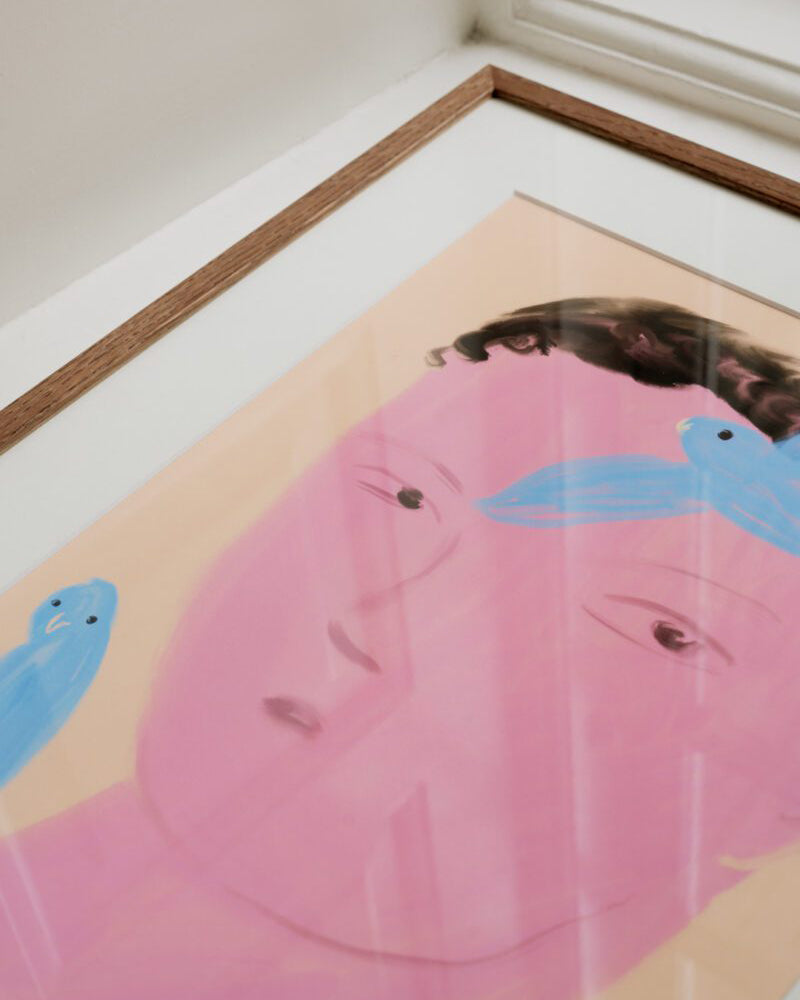 Boy and Parrot - Oamul