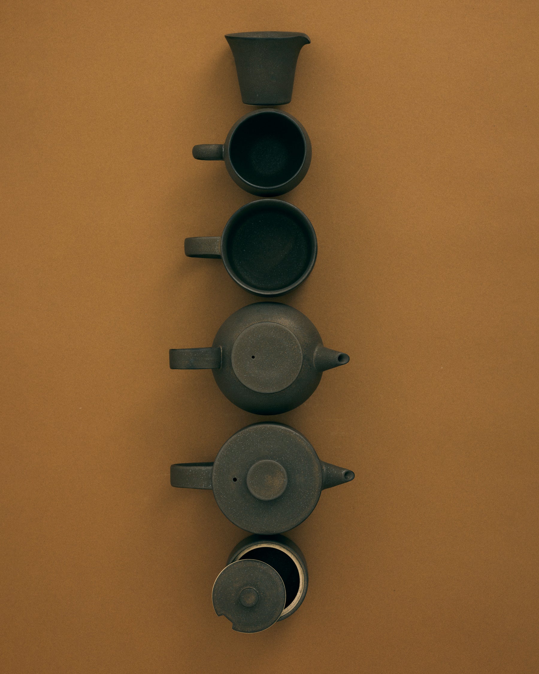 Square Mug - Copper Brown