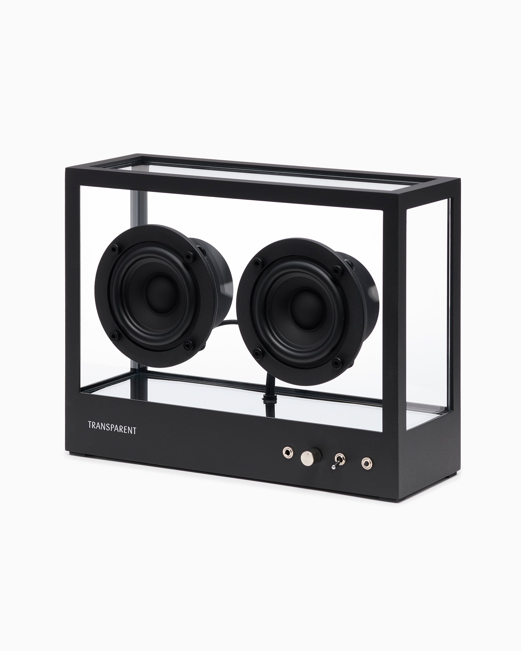 新品未開封 TRANSPARENT SPEAKER SMALL ホワイト lifeluck_tps-02