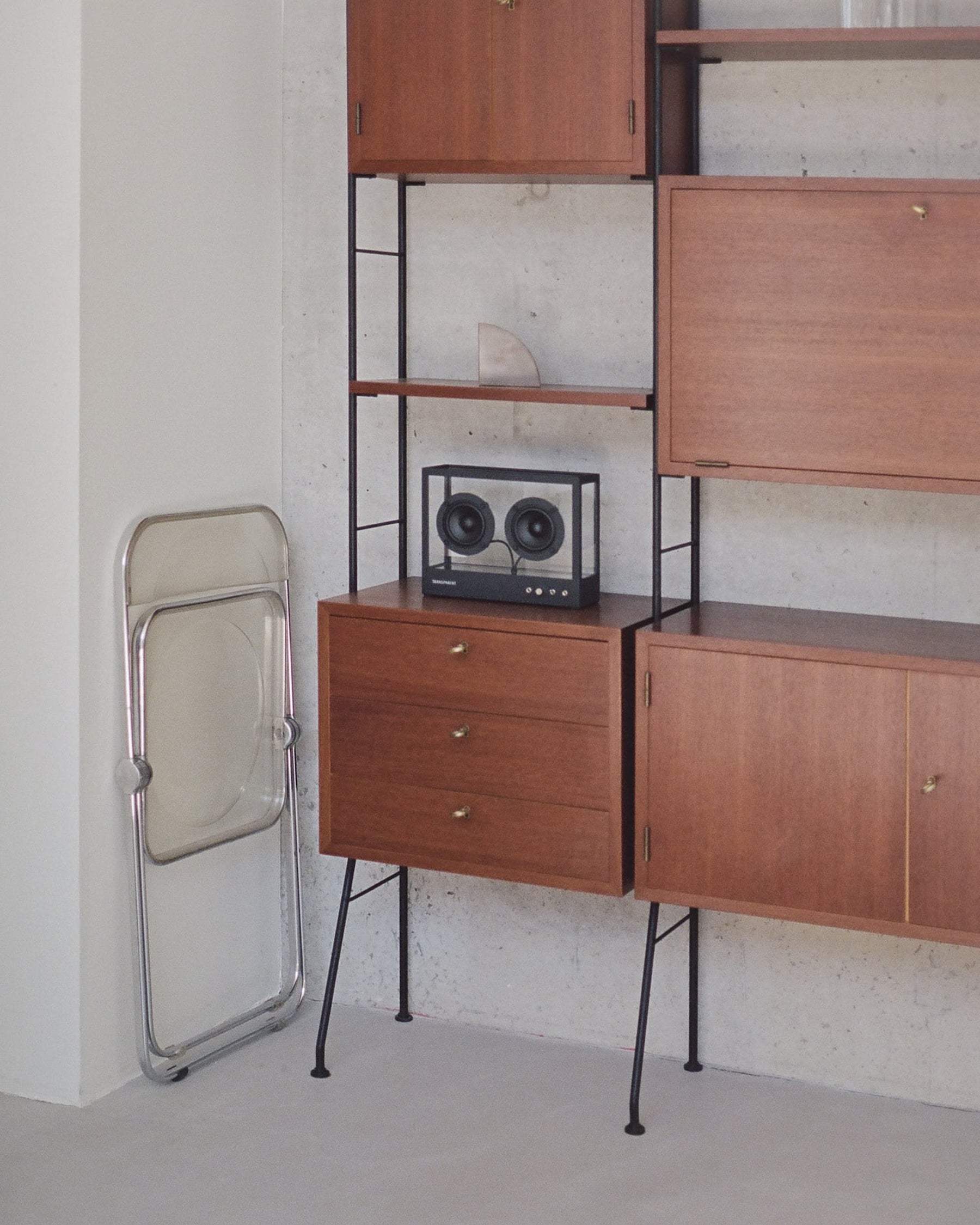 Small Transparent Speaker - Black