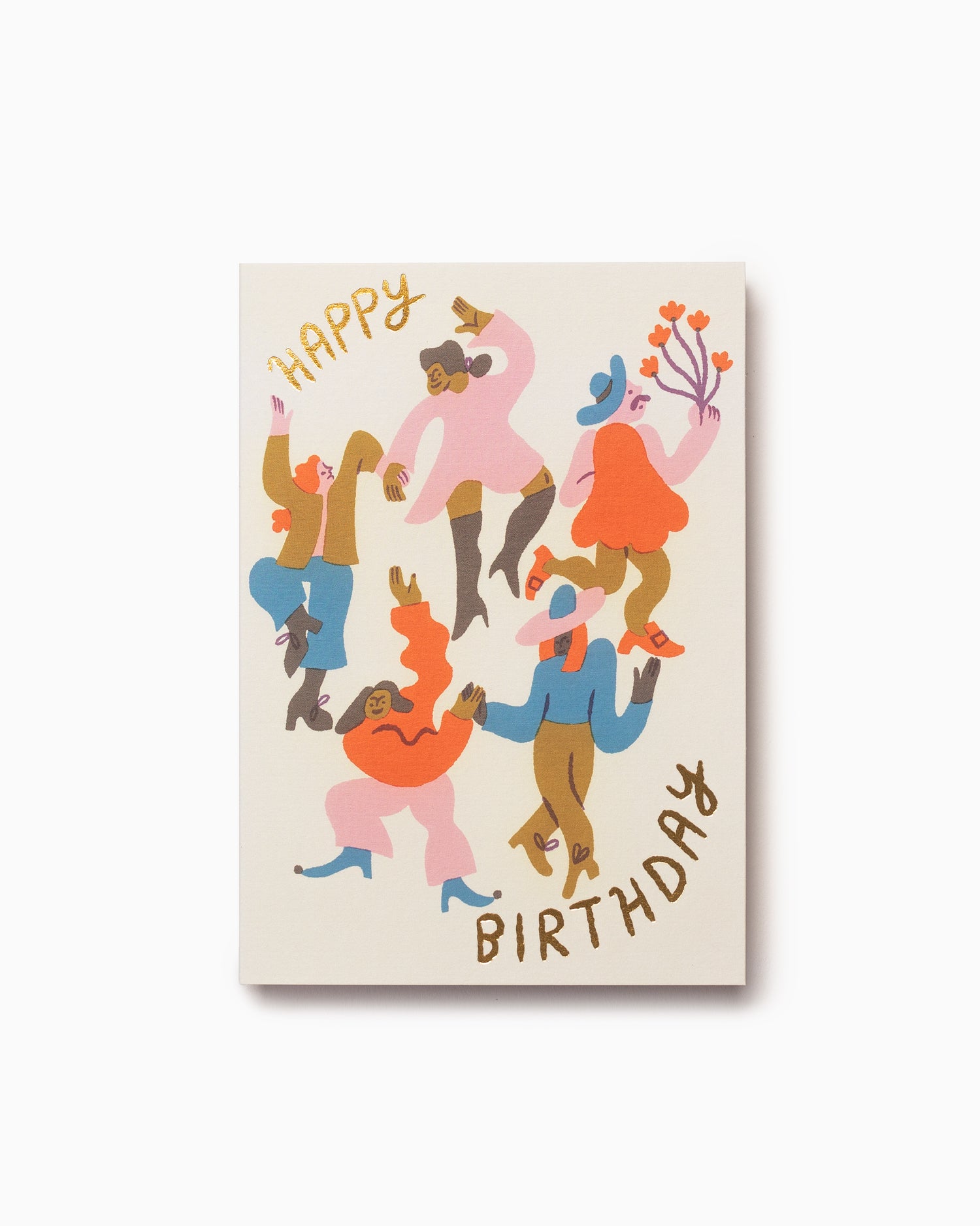 Happy Birthday Dancers Card