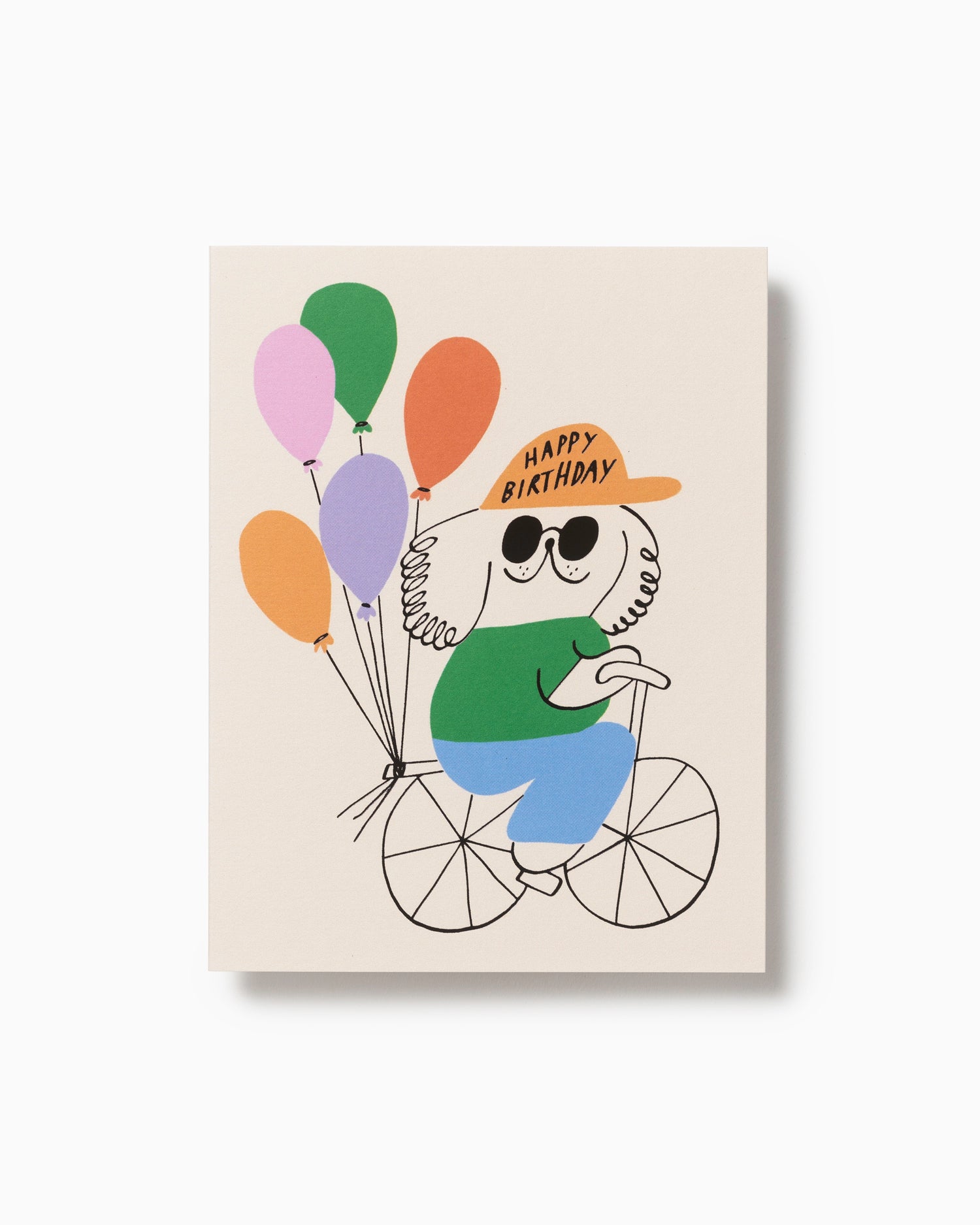 Happy Birthday Cool Dude Kids Greeting Card