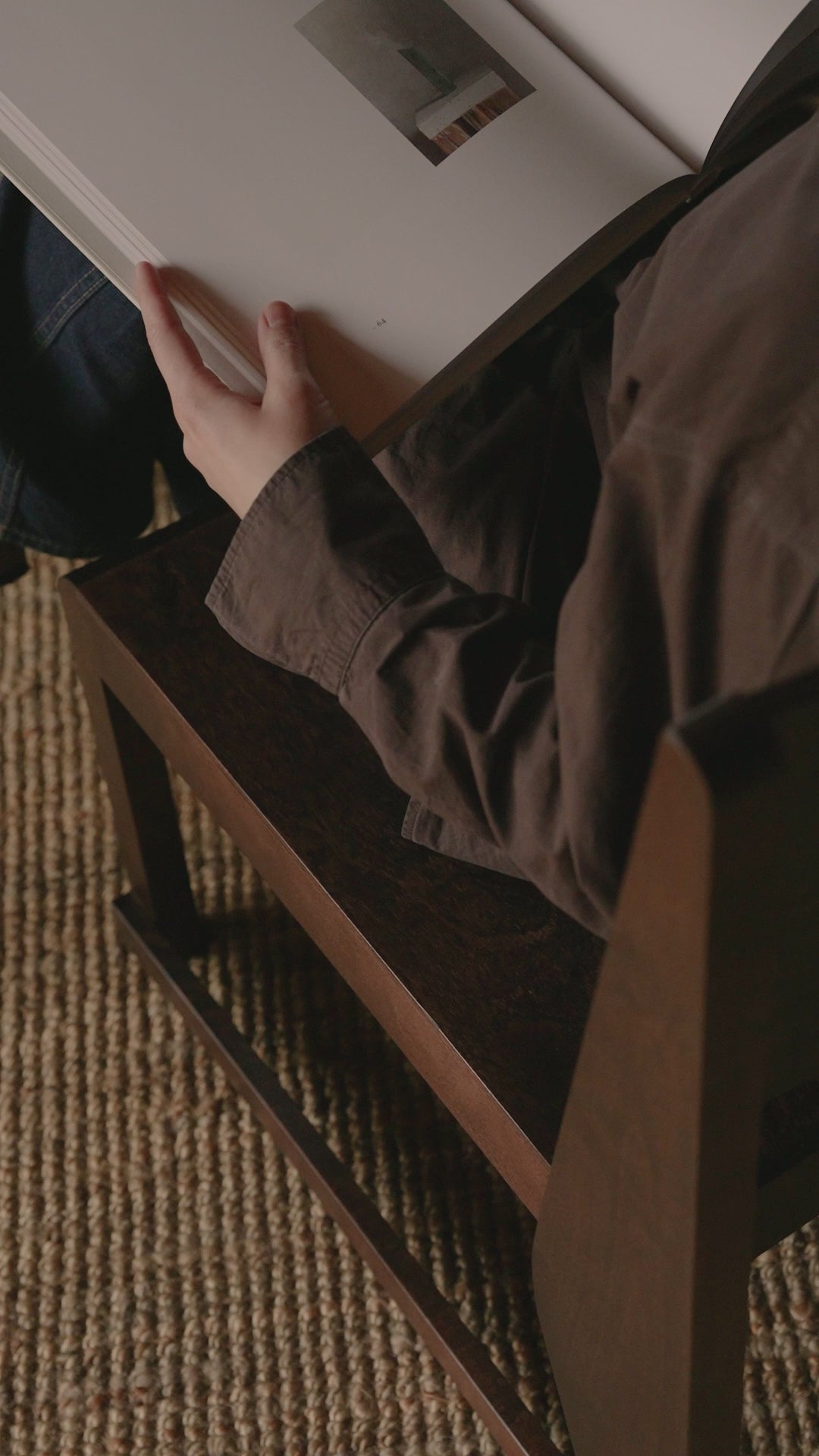 EASY CHAIR 01 - Dark Brown Birch