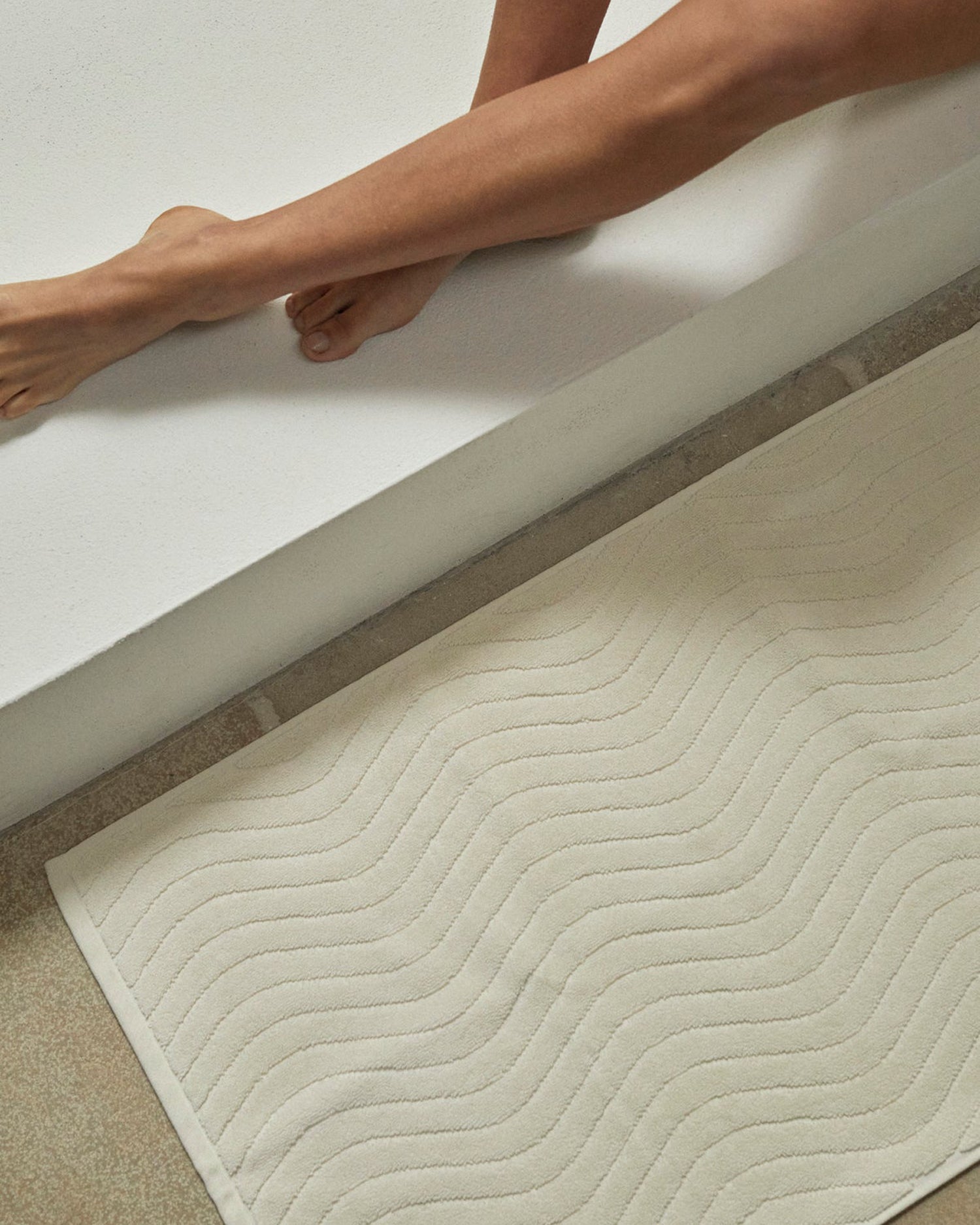 Eyre Bath Mat - Ivory