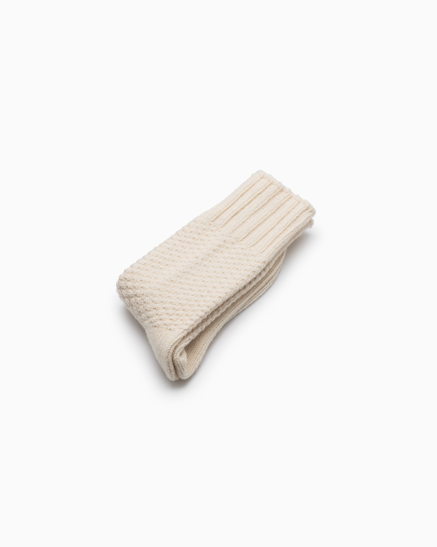 Boston Wool Boot Sock - Ivory