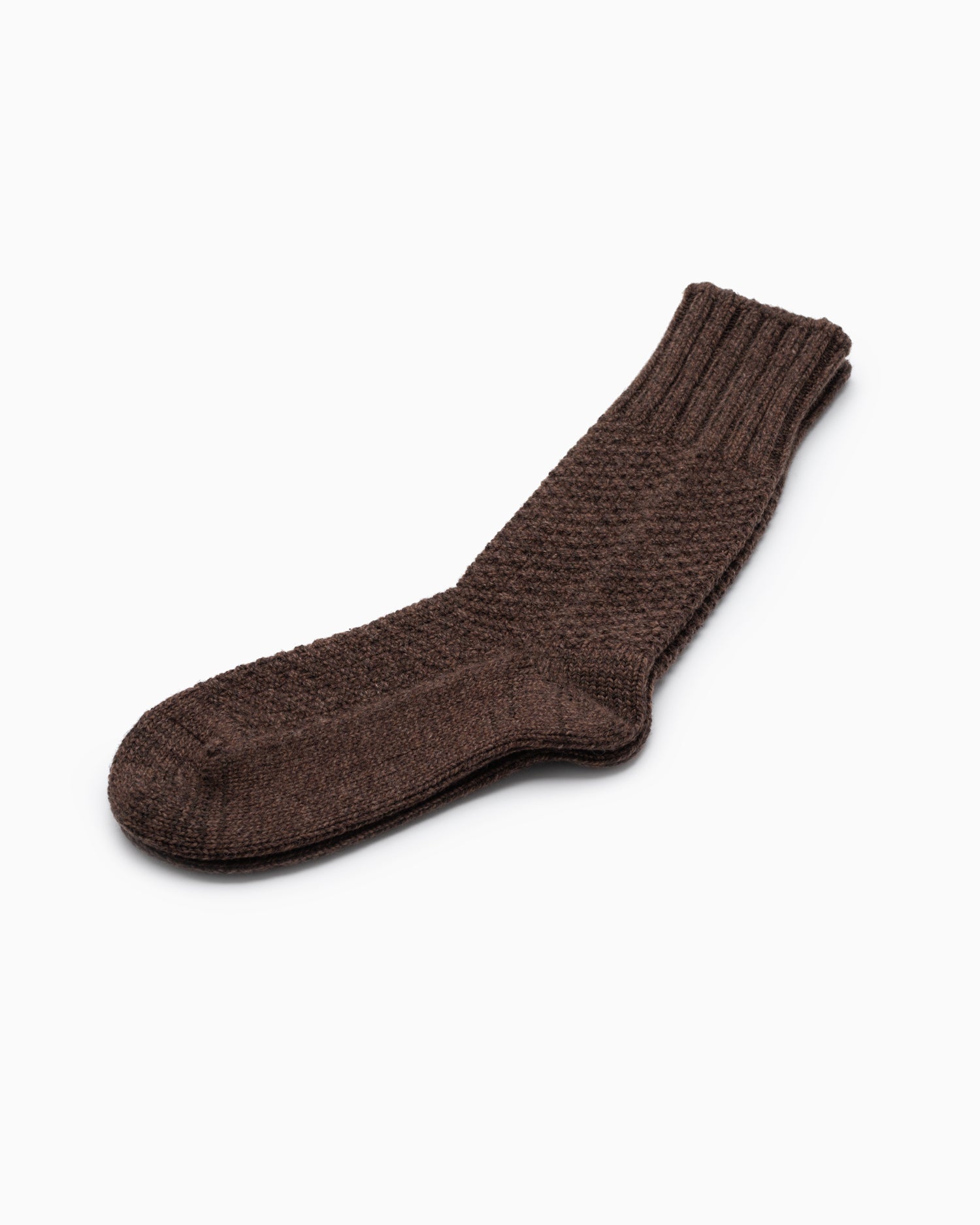 Boston Wool Boot Sock - Mocha