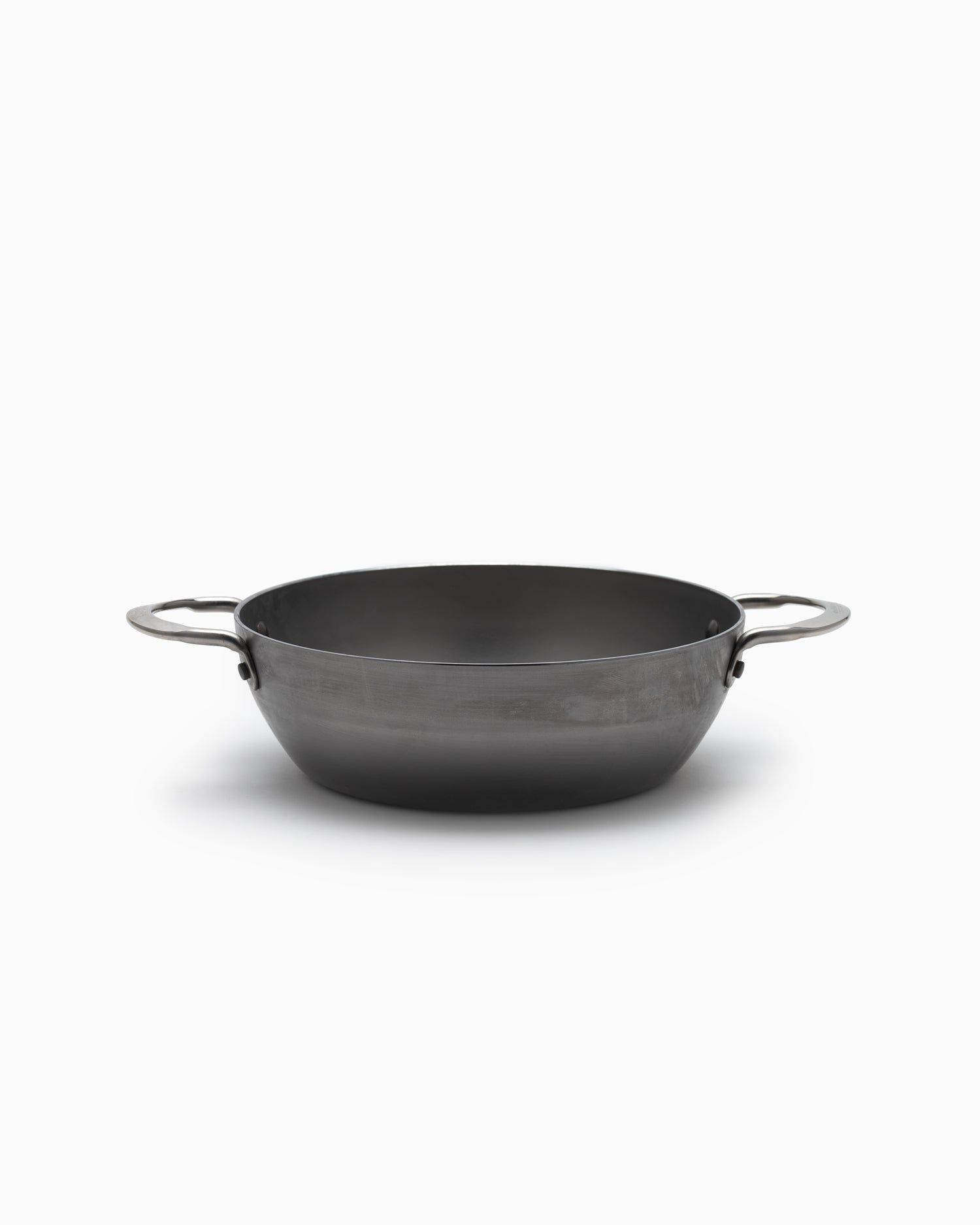 de Buyer 24cm Mineral B Two Handled Country Frying Pan