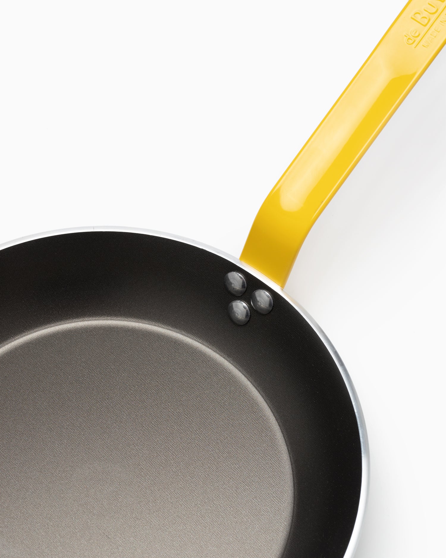 Nonstick Fry Pan Yellow Handle CHOC