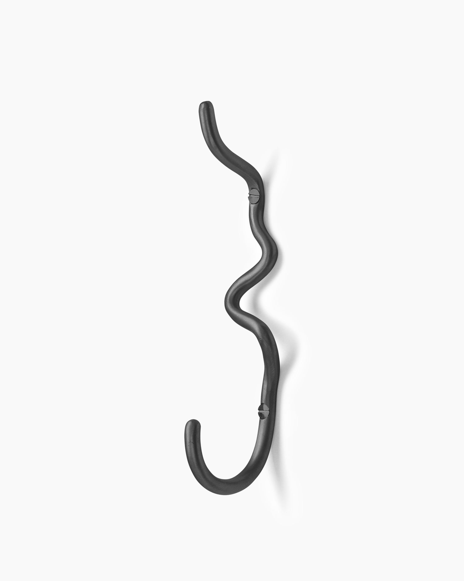 Curvature Hook - Black Brass