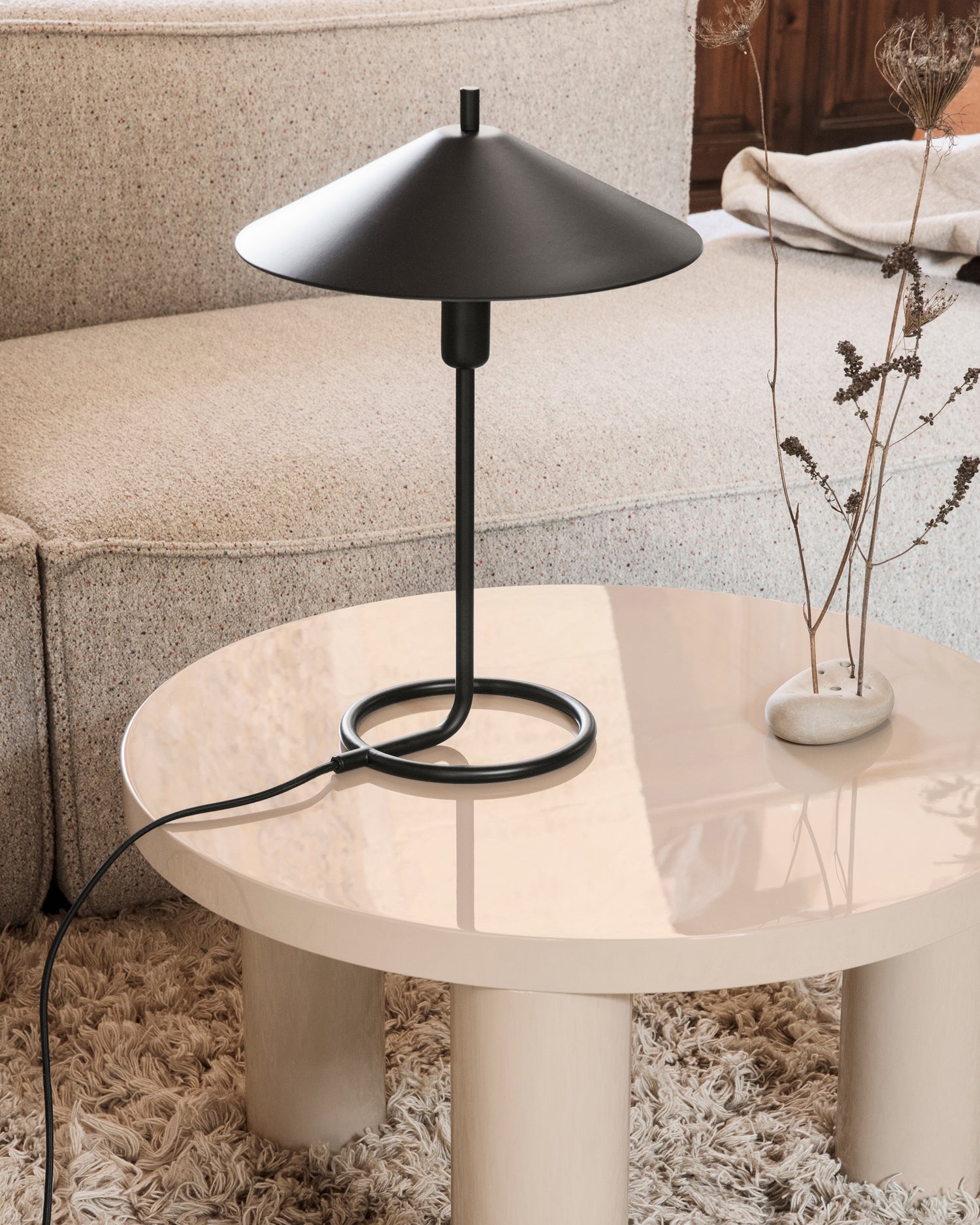 Filo Table Lamp - Black/Black