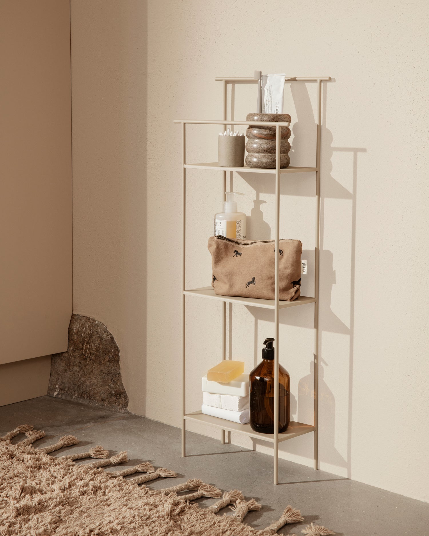 Dora Shelving Unit - Cashmere