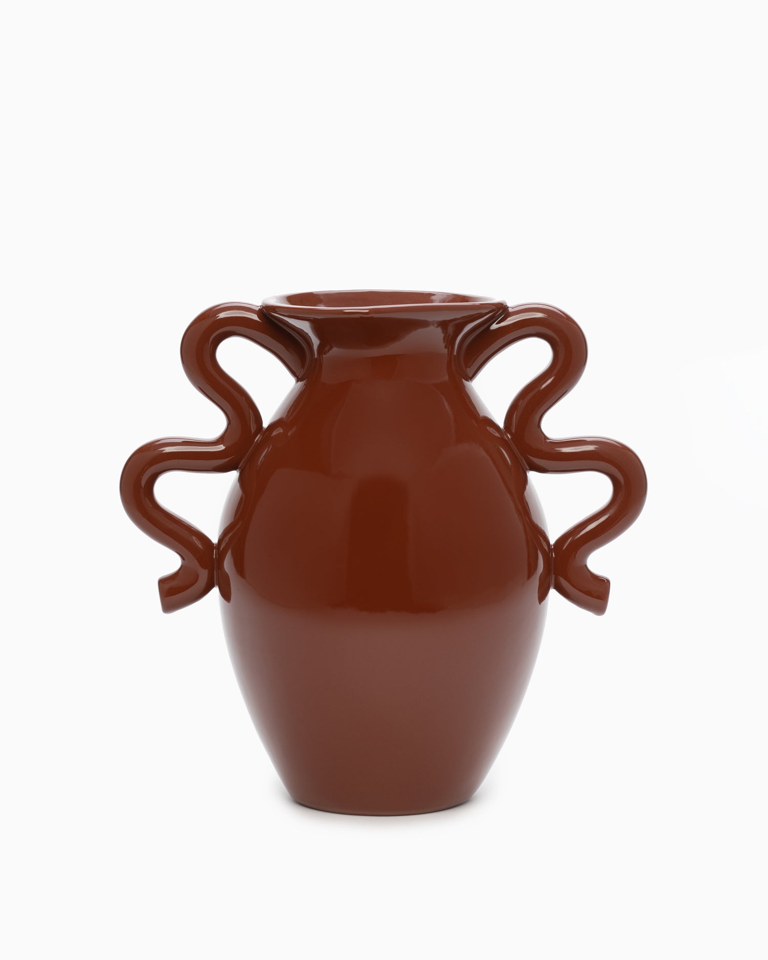 Verso Table Vase - Terracotta