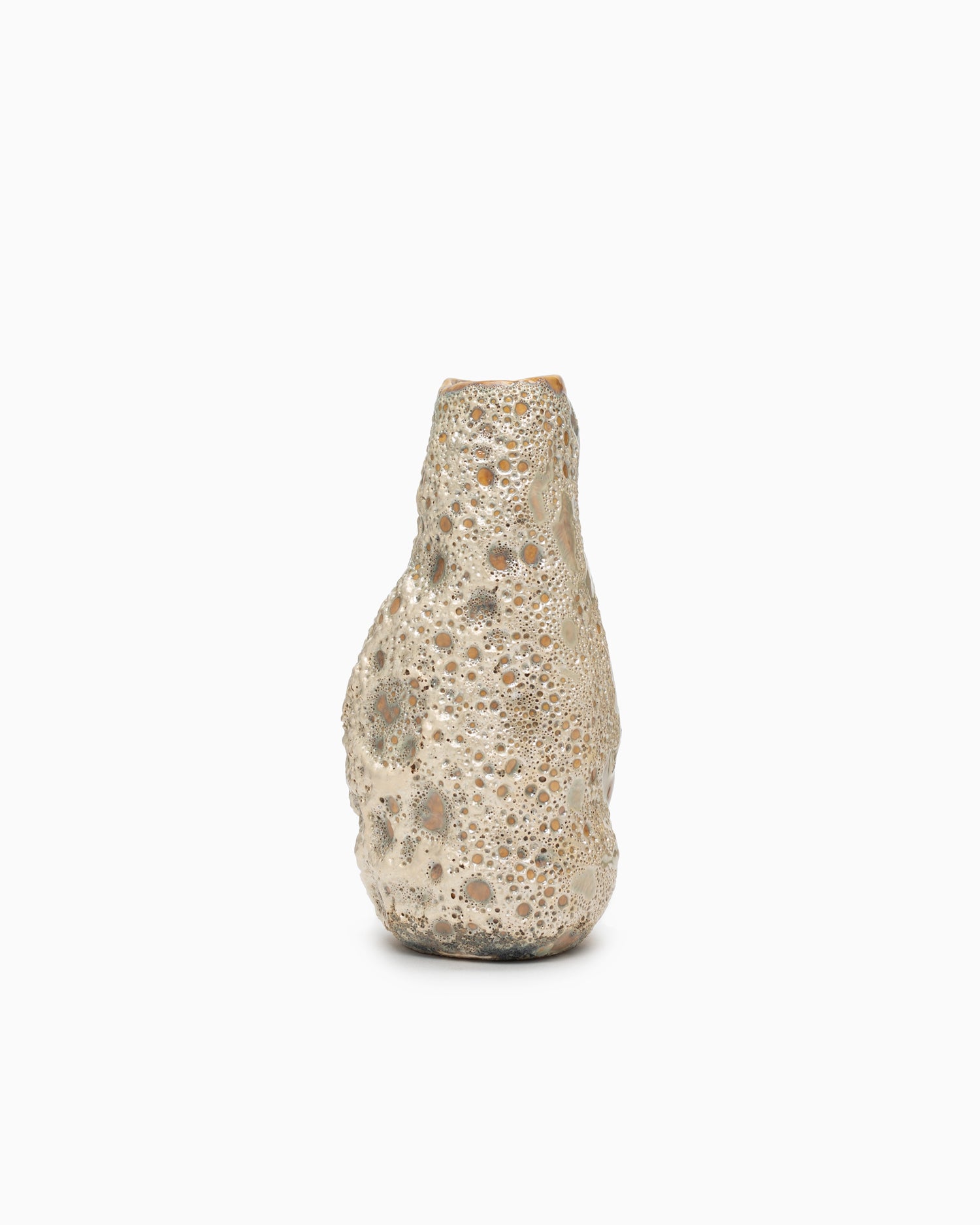 Vulca Vase Mini - Metallic Coral