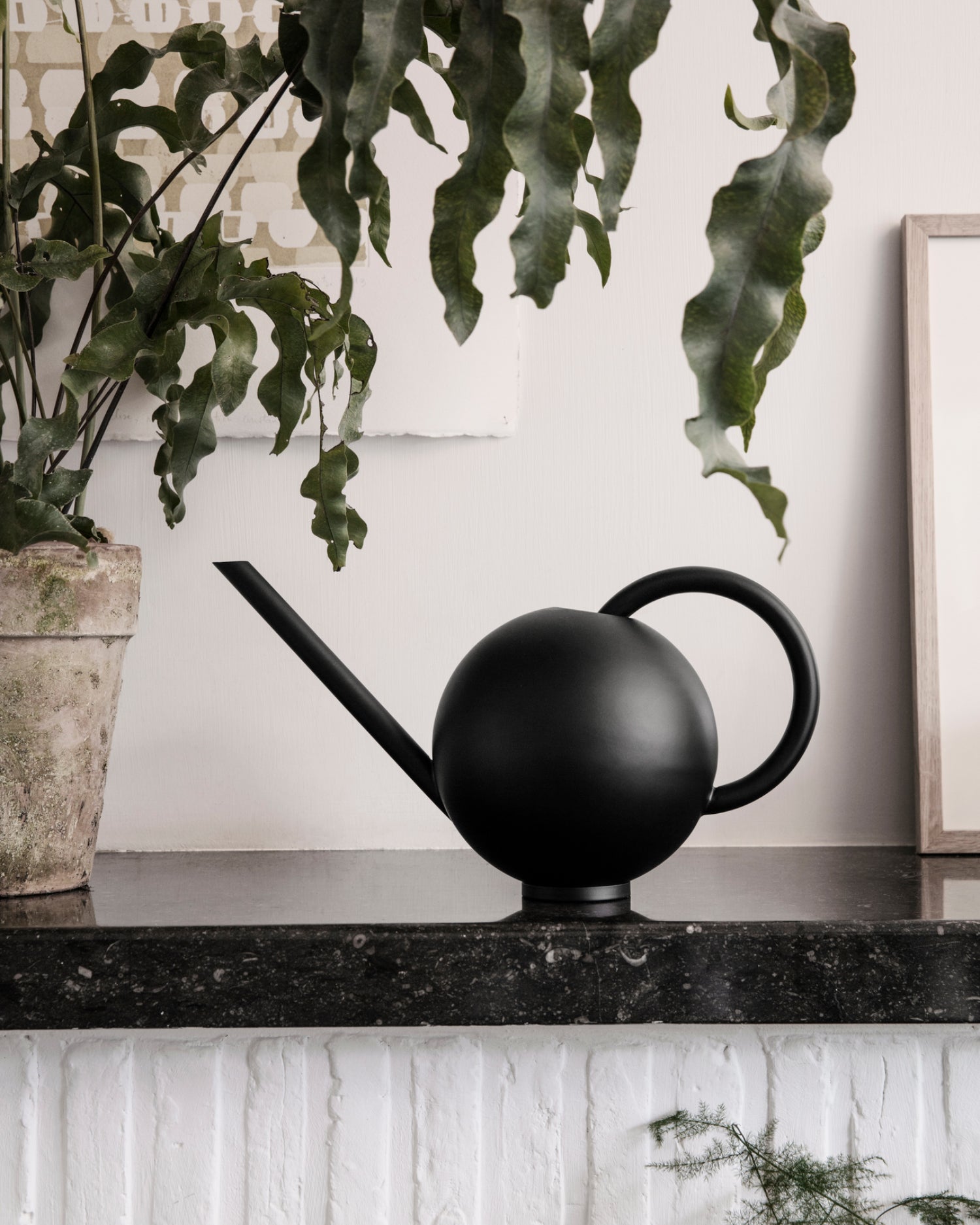 Orb Watering Can - Black