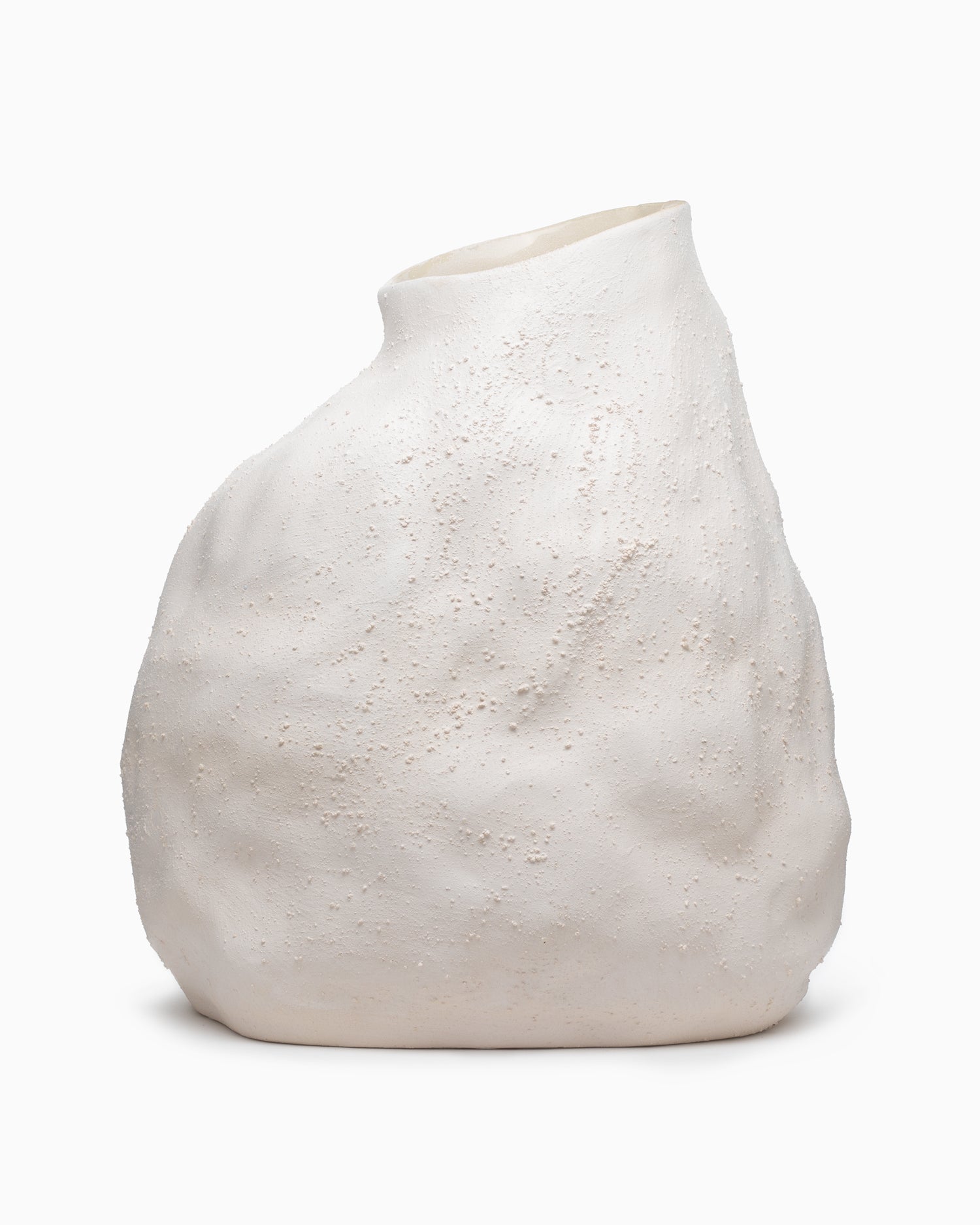 Vulca Vase Medium - Off White