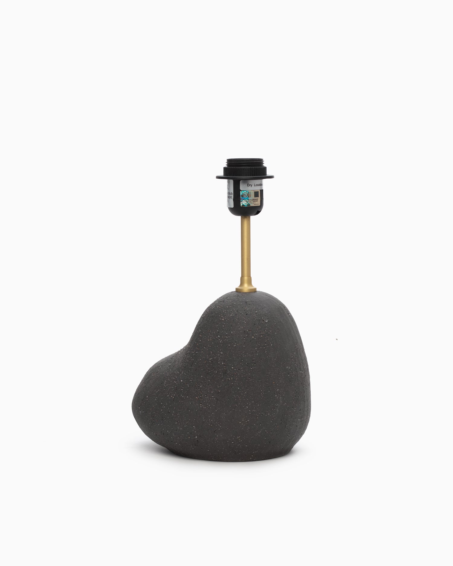 Hebe Lamp Base Small - Dark Grey