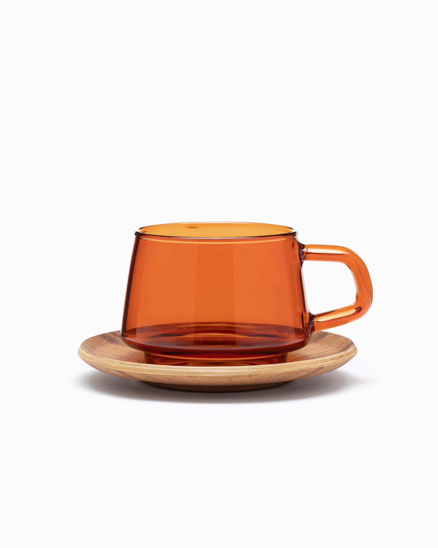 Amber Sepia Cup & Saucer