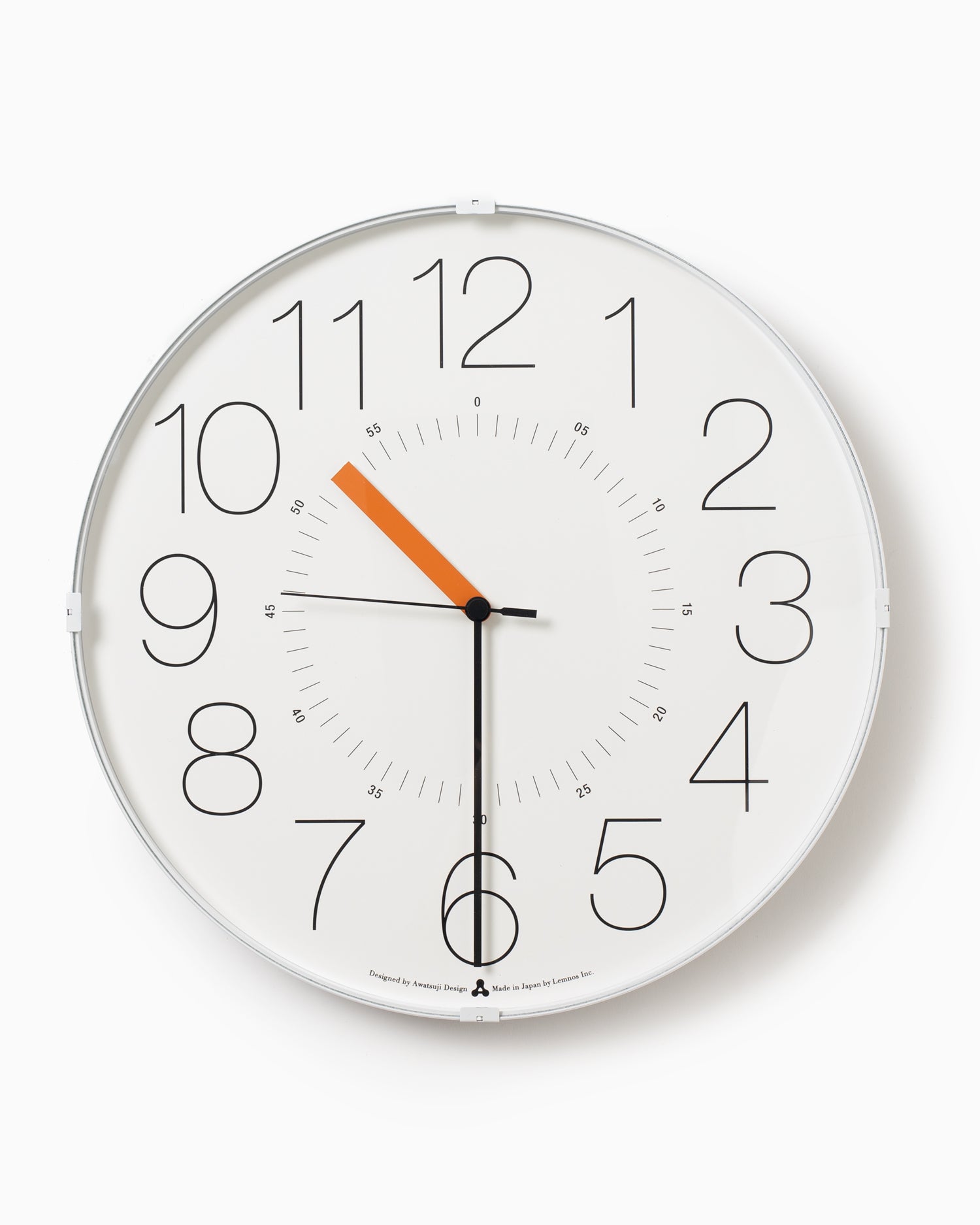 White Cara Clock - Lemnos