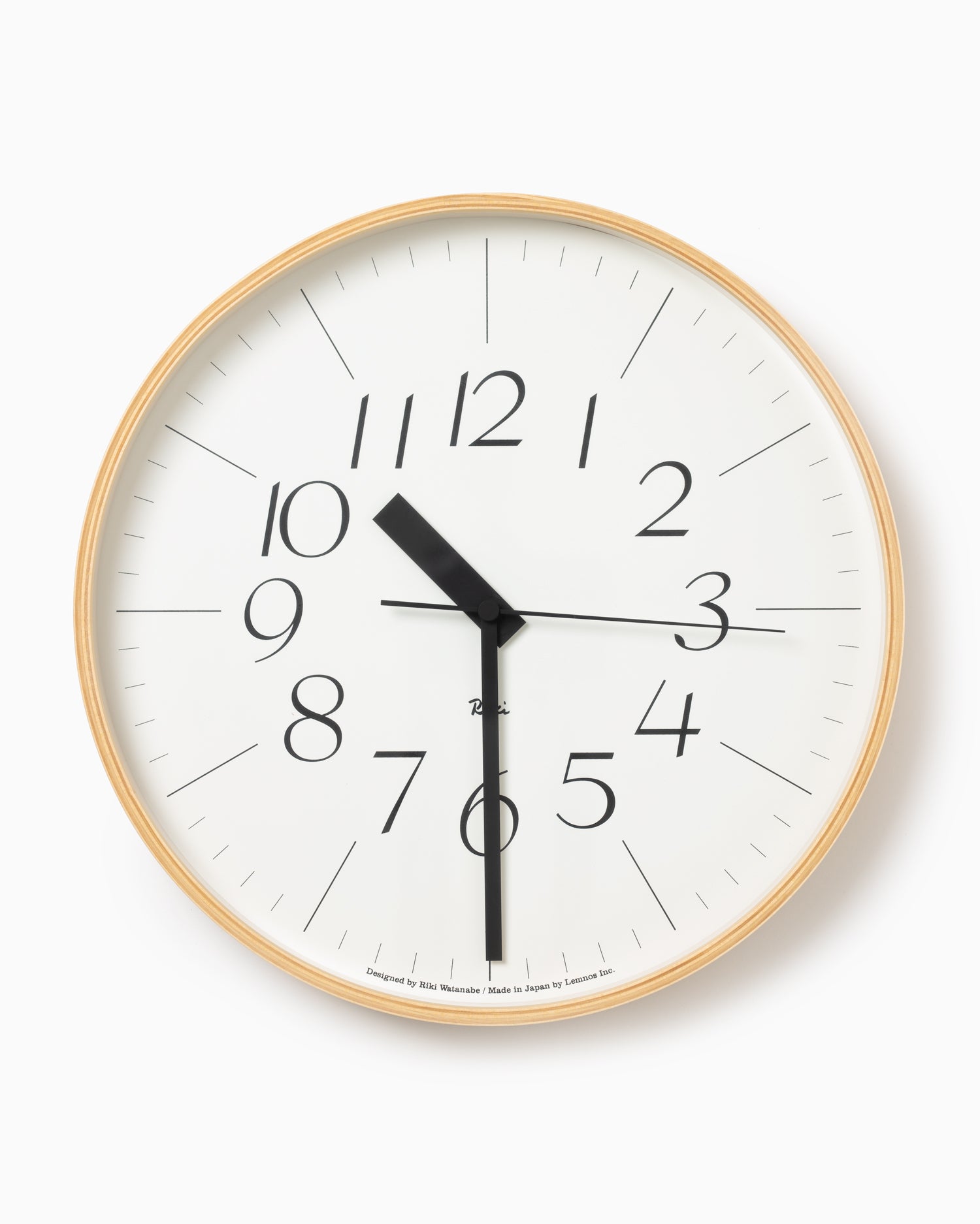 Riki Lightness Clock - Lemnos