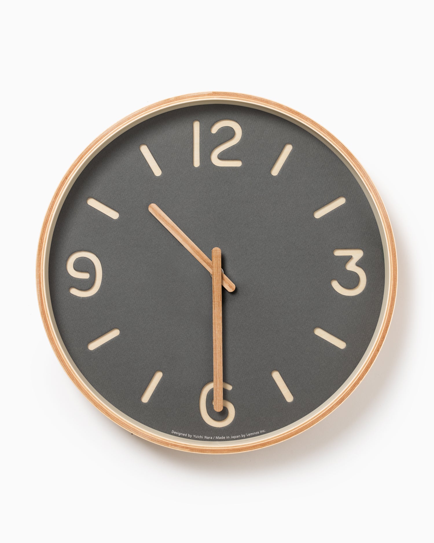 Thomson Paper Clock - Grey