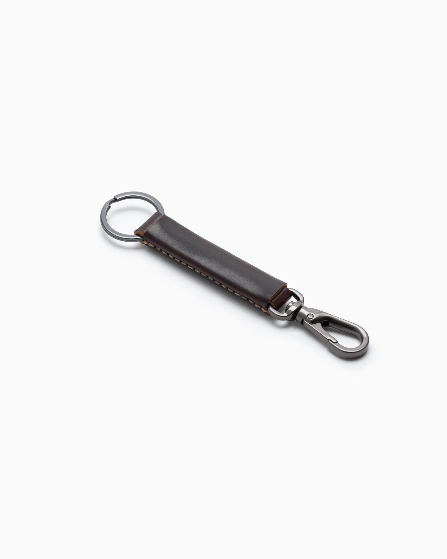 Loop Keychain with Snap Hook - Oxblood