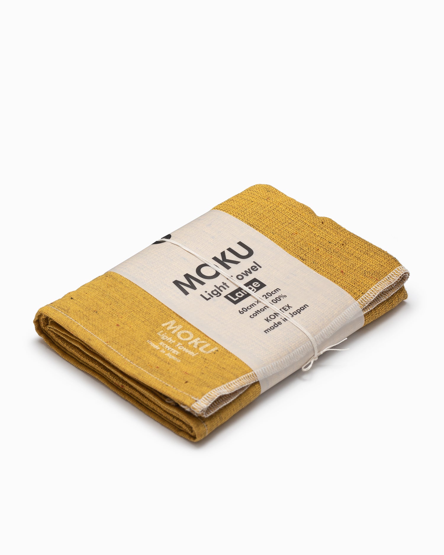 Moku Light Bath Towel - Mustard