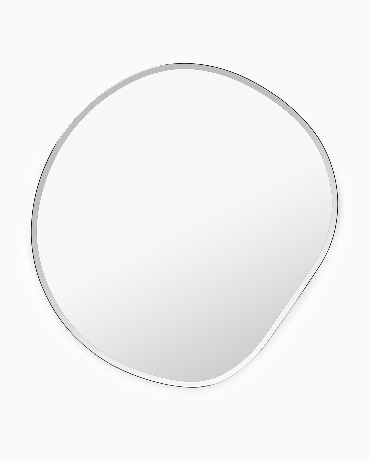 Pond Mirror XL - Dark Chrome