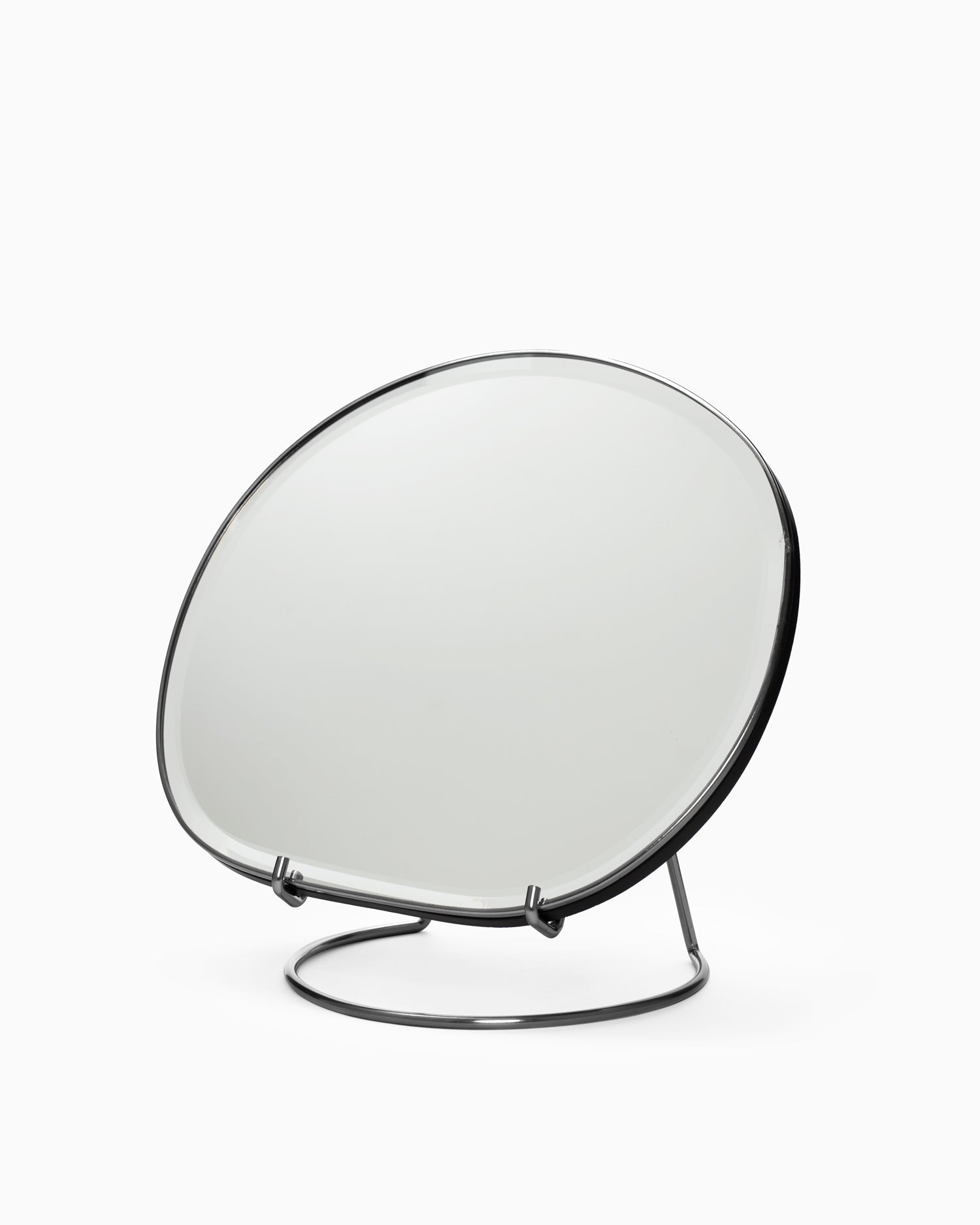 Pond Table Mirror - Dark Chrome