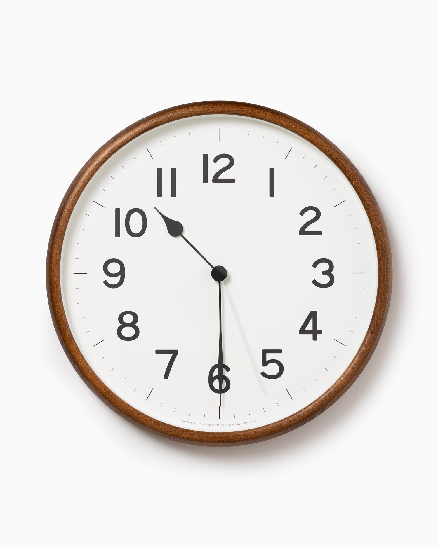 Root Round Clock - Brown