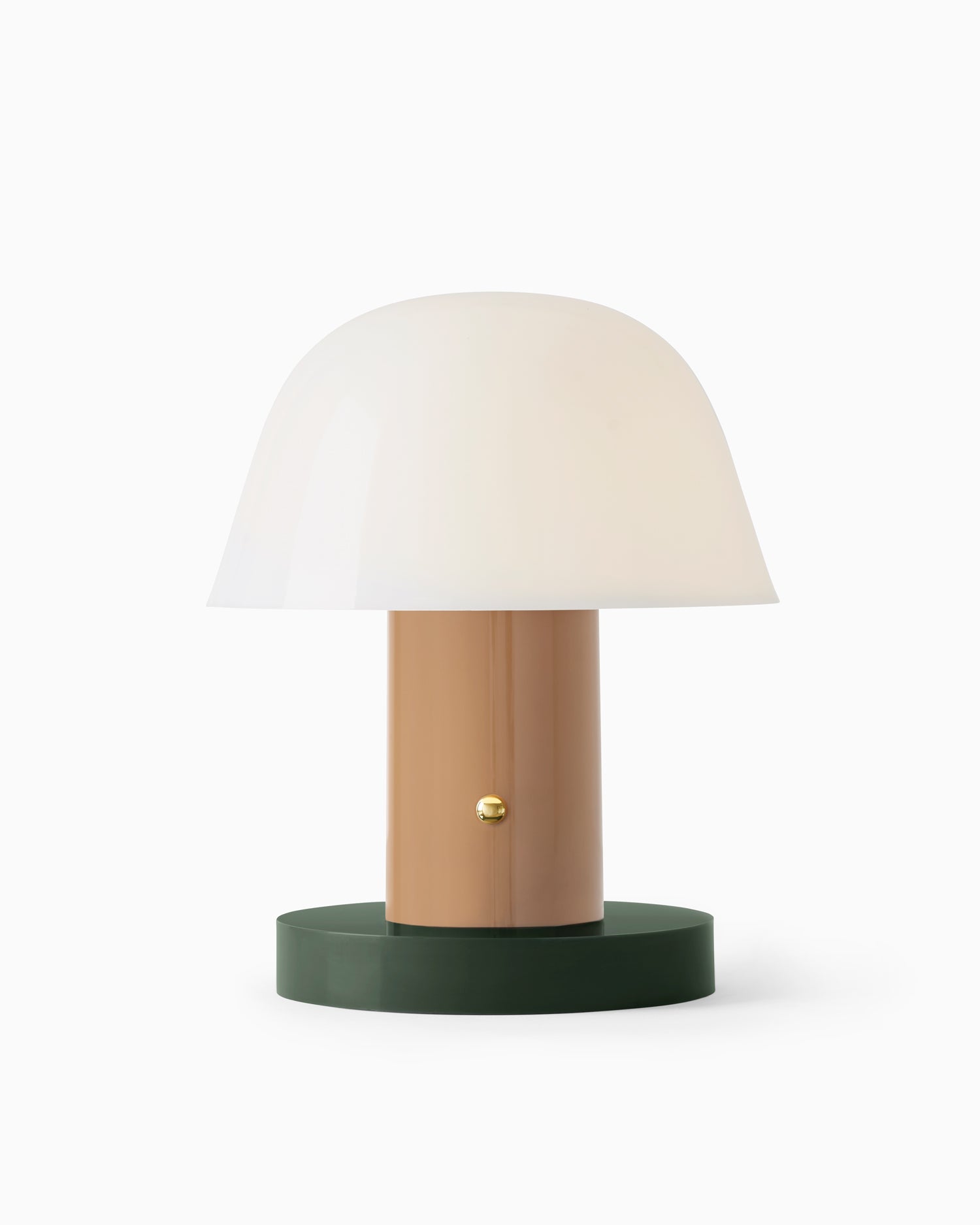 Setago Portable Table Lamp - Nude/Forest