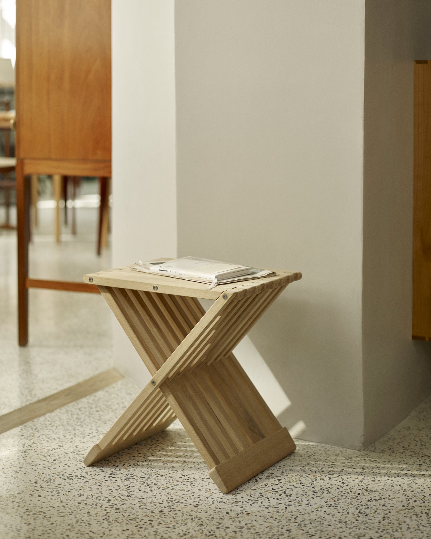 Fionia Stool - Oak