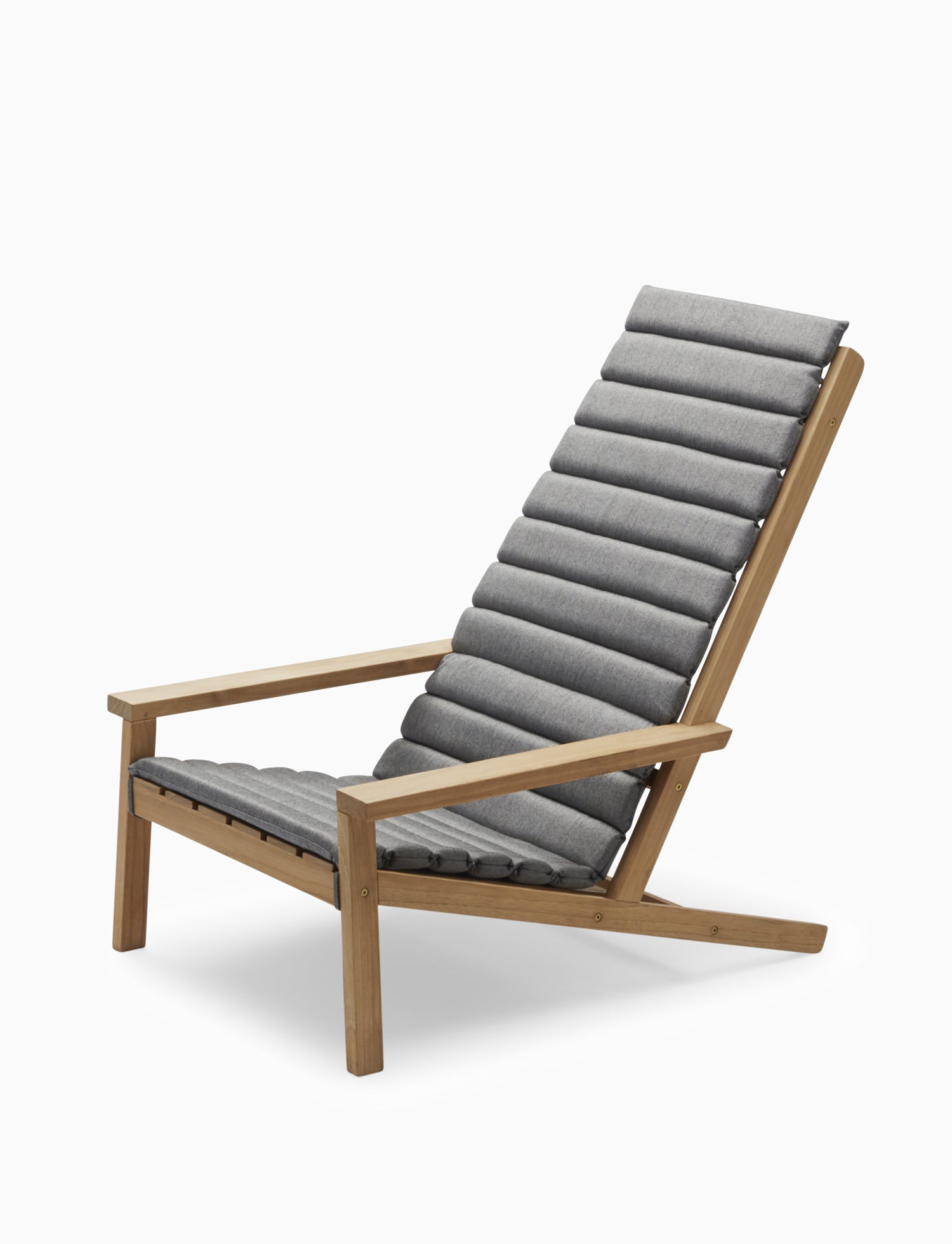 Between Lines Deck Chair Cushion - Ash
