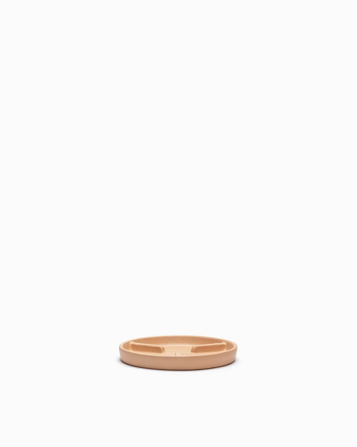 Small Deep Terracotta Saucer