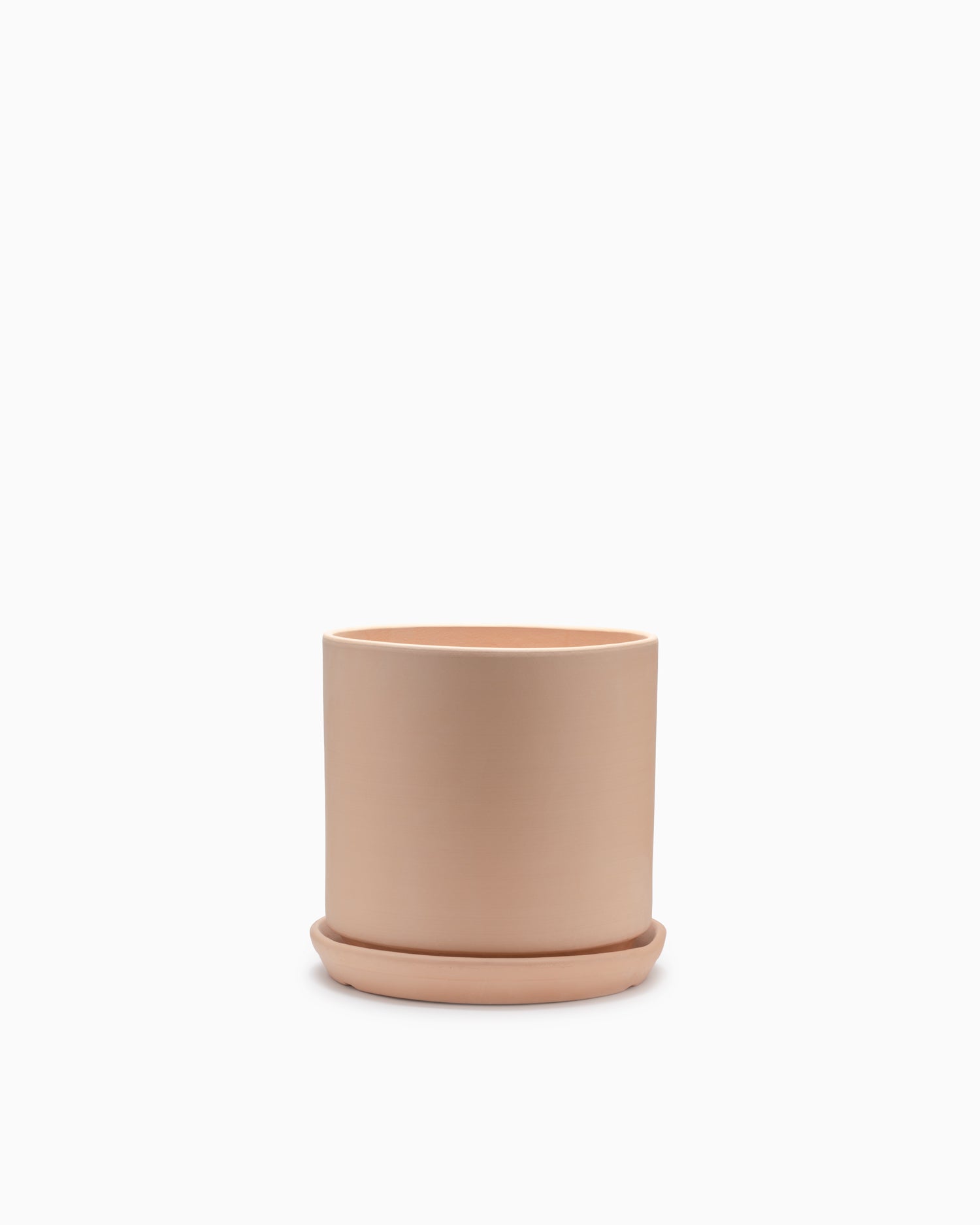 Small Terracotta Cylinder Pot