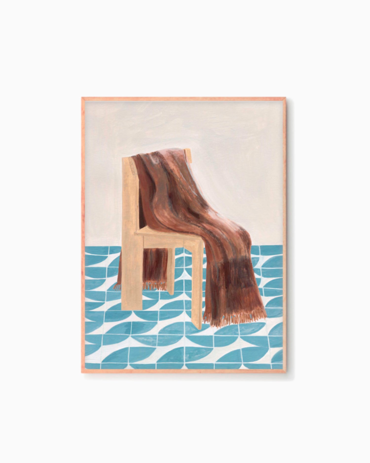 Chair with Blanket - Isabelle Vandeplassche