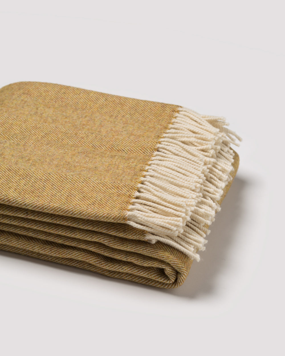 OFS. Merino Lambswool Throw - Mead