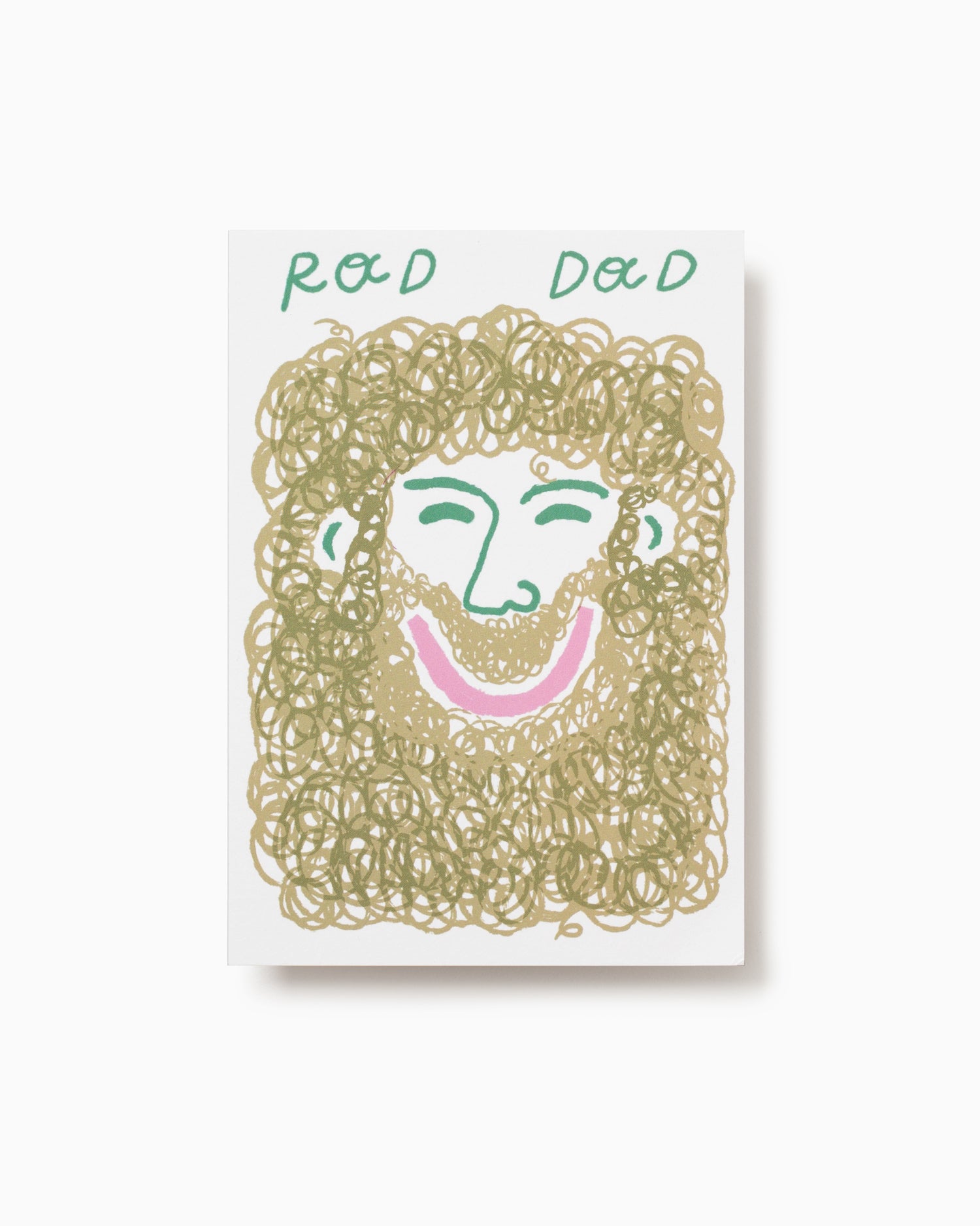 Rad Dad Greeting Card - Rozalina Burkova